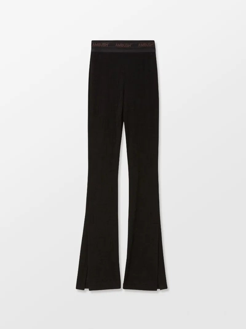 MONOGRAM FLARE LEGGINGS - 1
