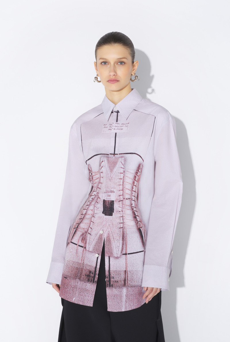 Jean Paul Gaultier THE TROMPE-L’ŒIL CORSET SHIRT outlook
