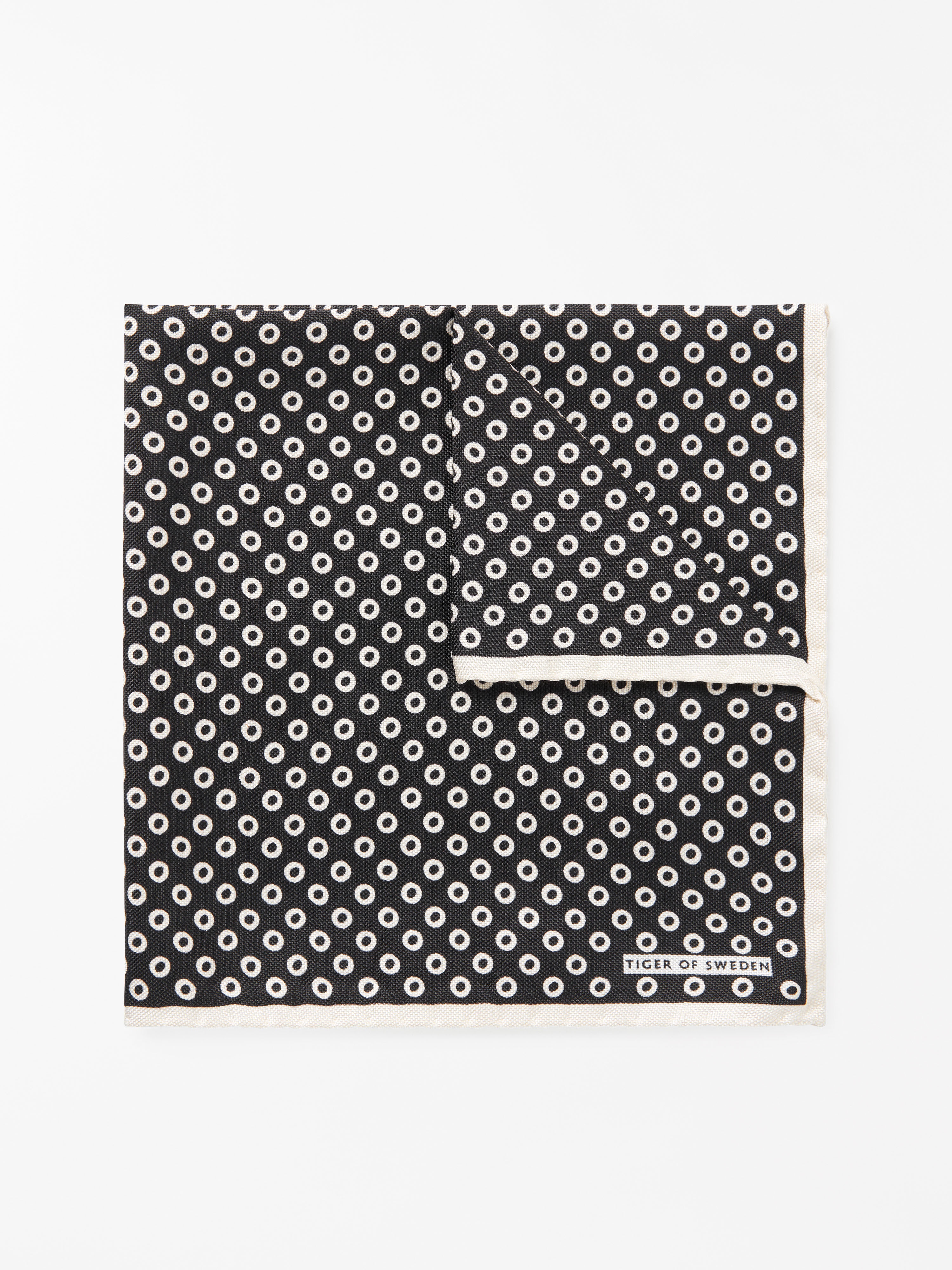 Geomet Silk Handkerchief - 1