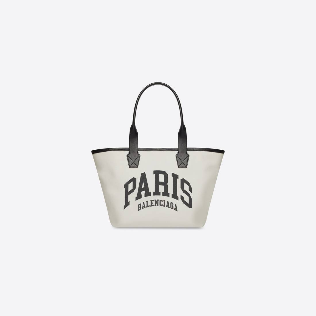 Women's Cities Paris Jumbo Small Tote Bag in Beige - 1