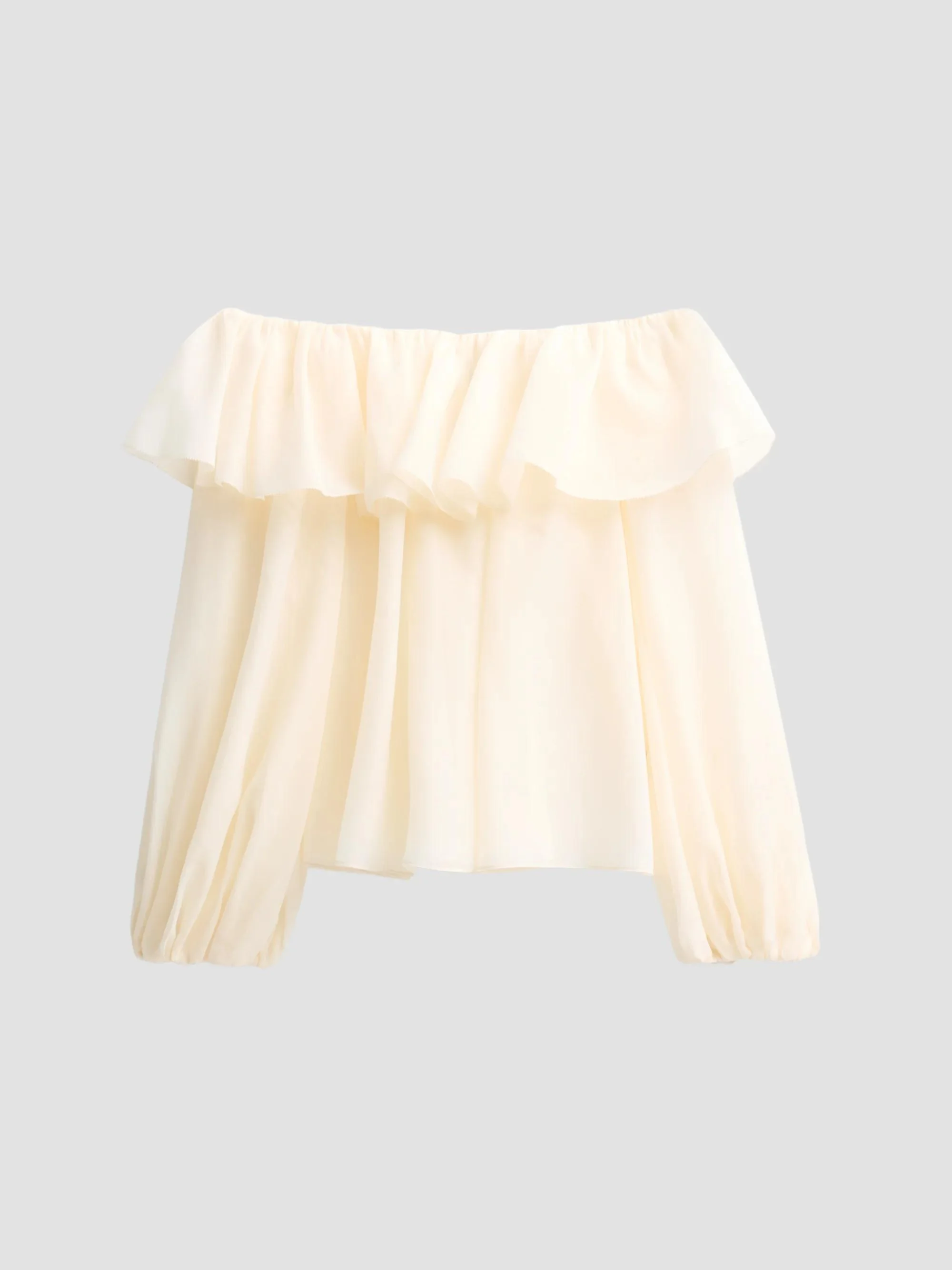 Women's Alta Ruffled Blouse - Chino - 1