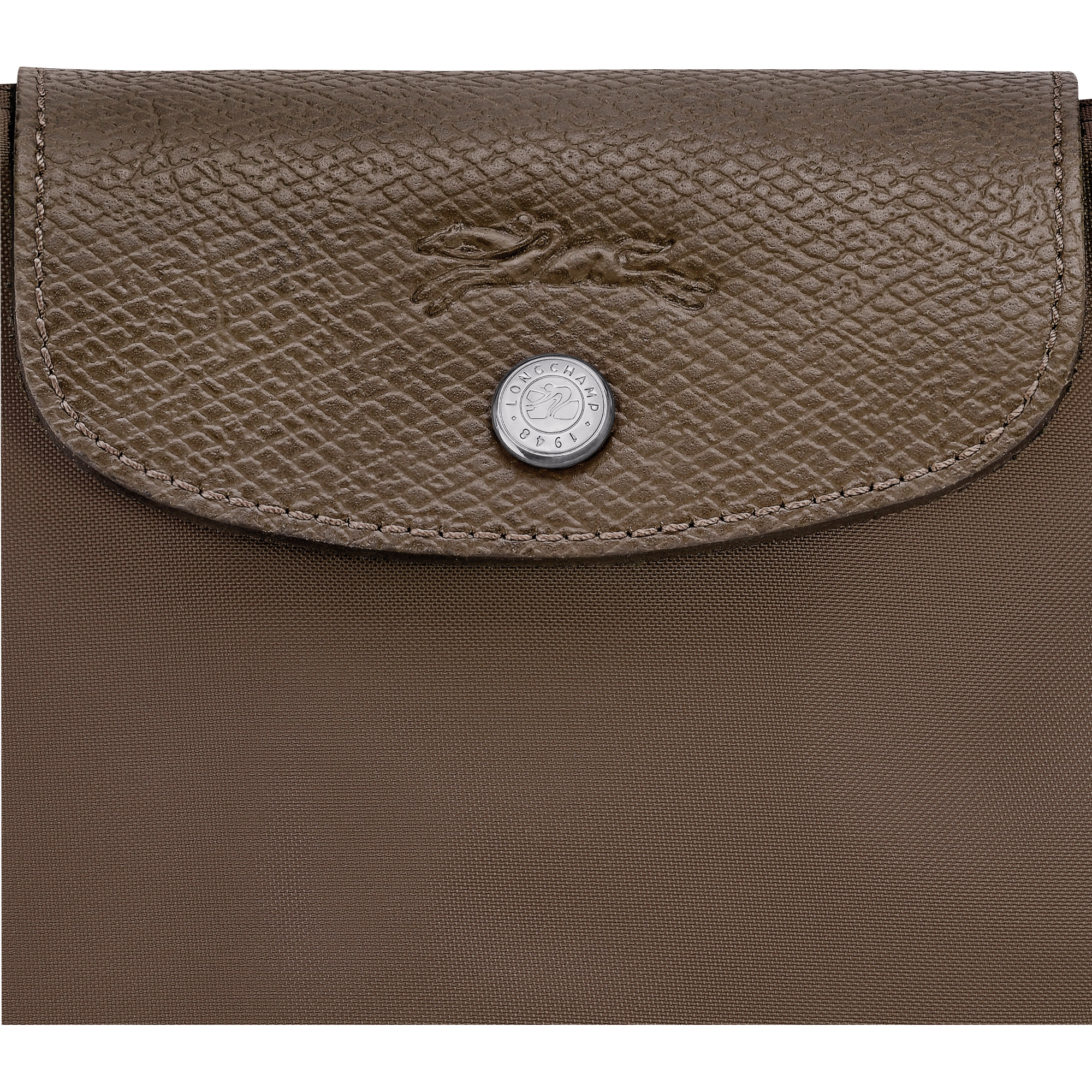 Le Pliage Green M Tote bag Terra - Canvas - 6