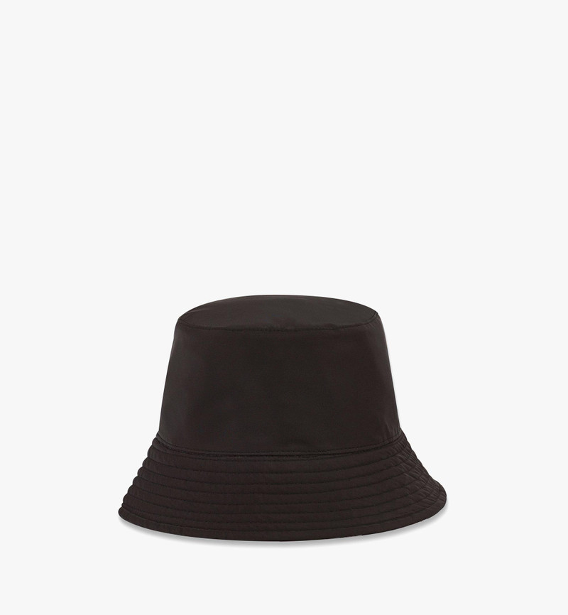 Reversible Bucket Hat in Checkerboard Nylon 5