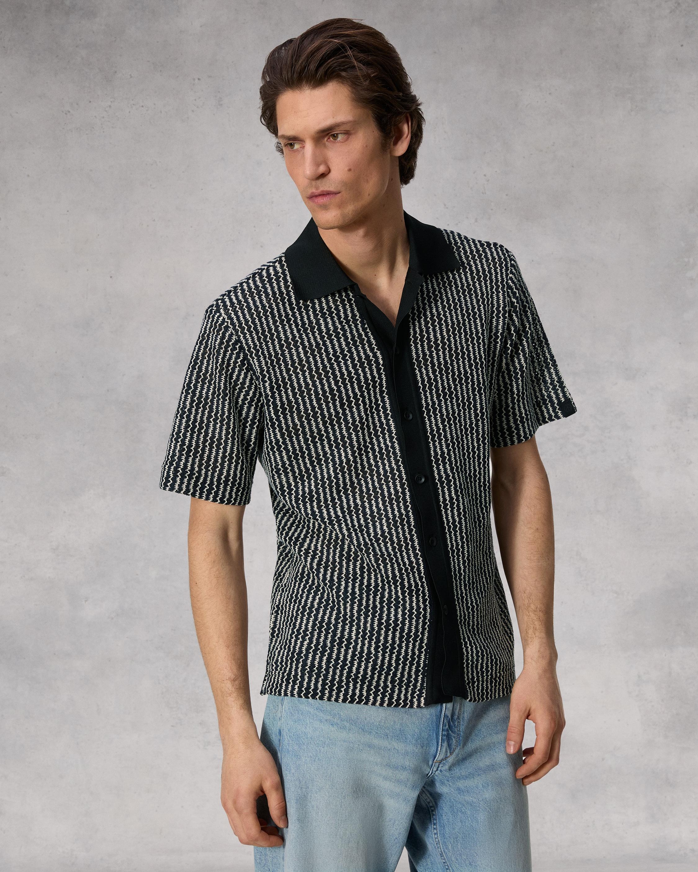 Payton Cotton Crochet Vest
Classic Fit Button Down - 1
