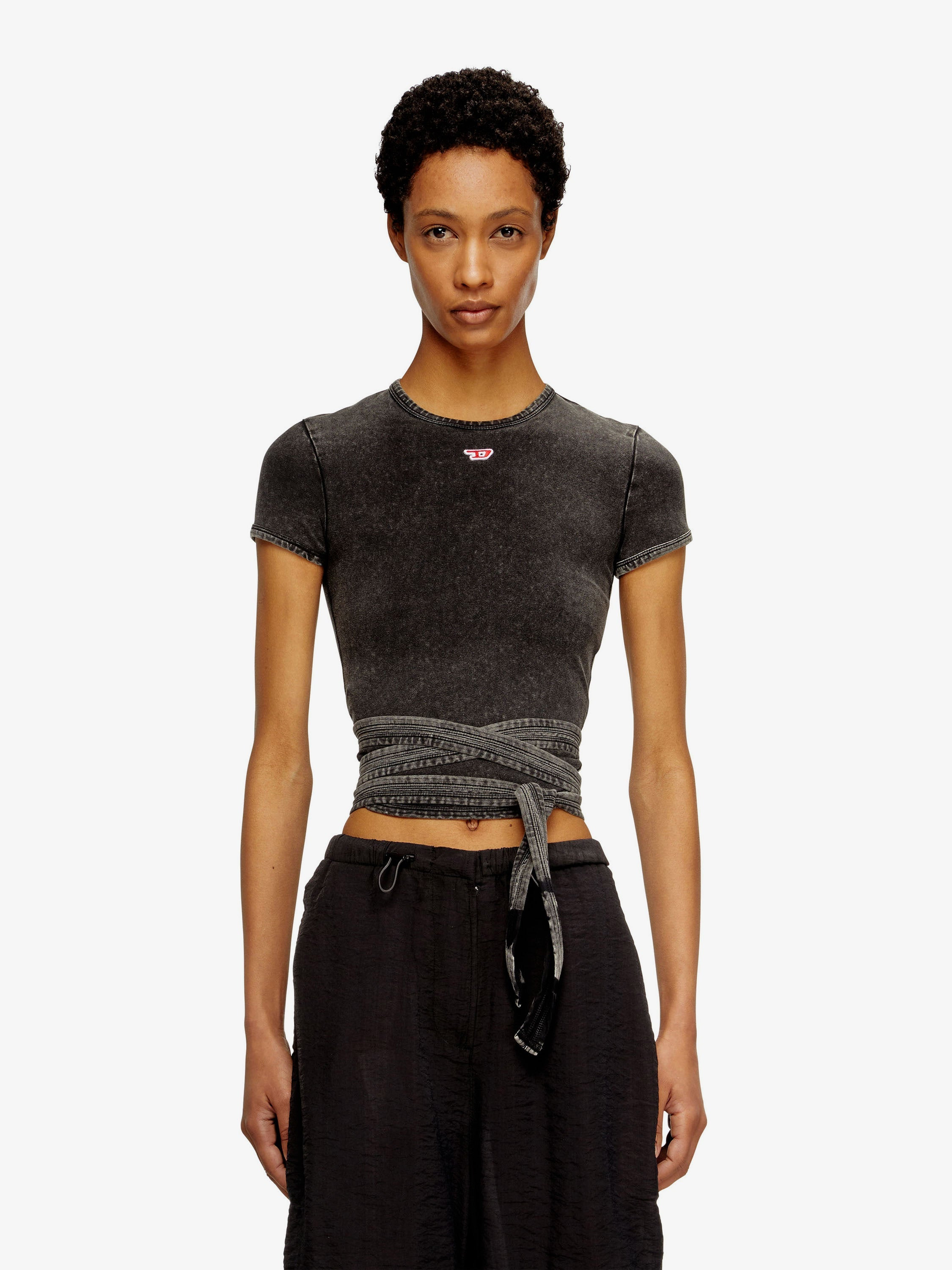 Diesel T-Bunny Tail-R1 Cotton T-Shirt - 3