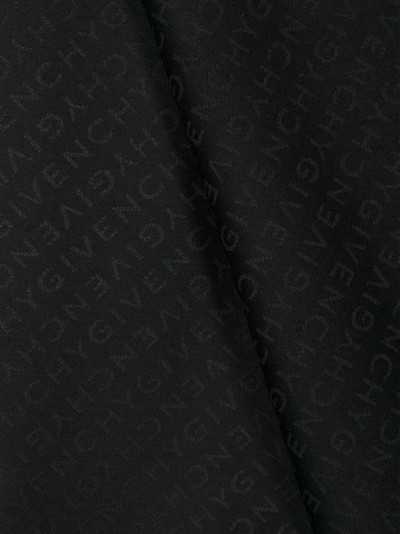 Givenchy logo-lettering scarf outlook