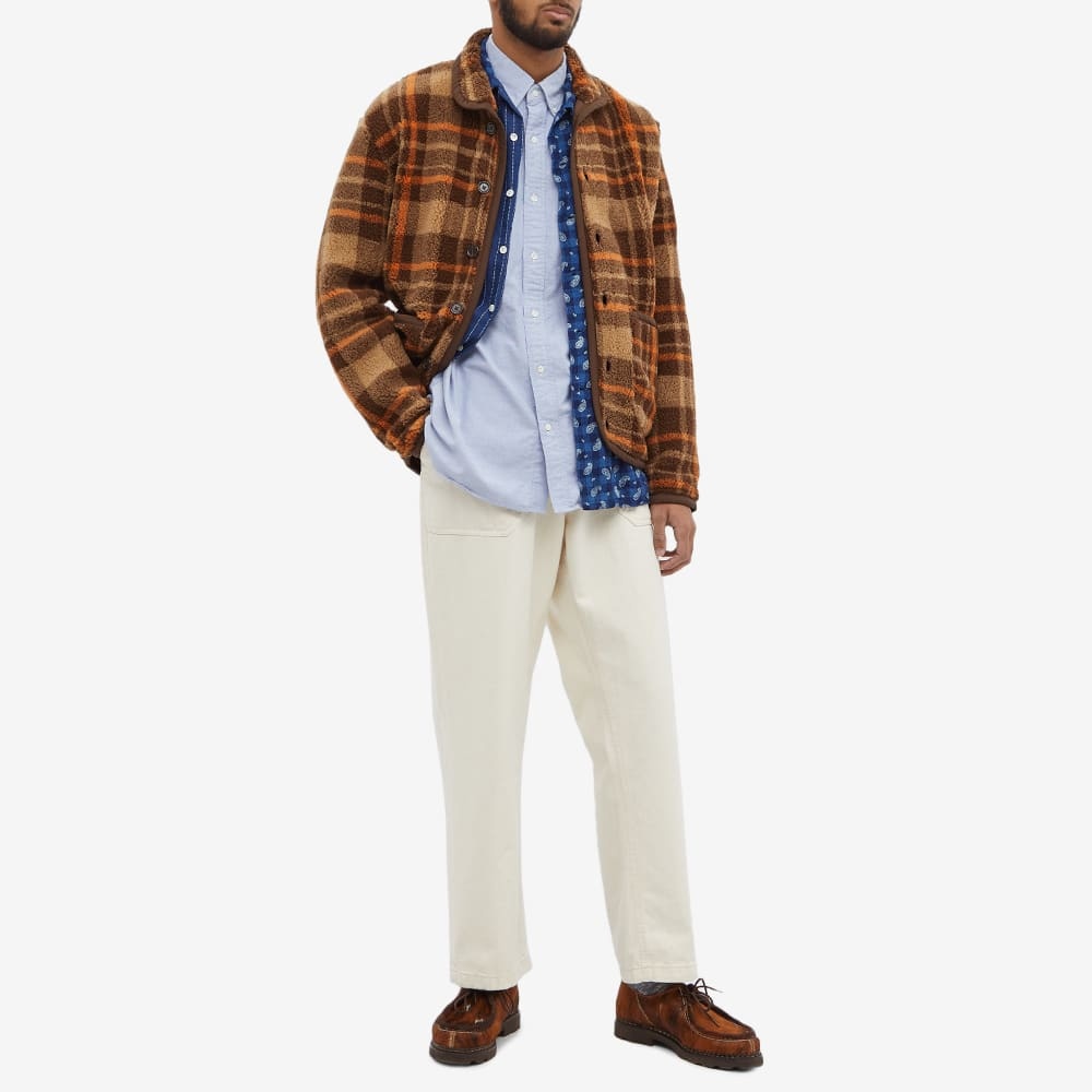 Beams Plus Button Down Oxford Shirt - 5