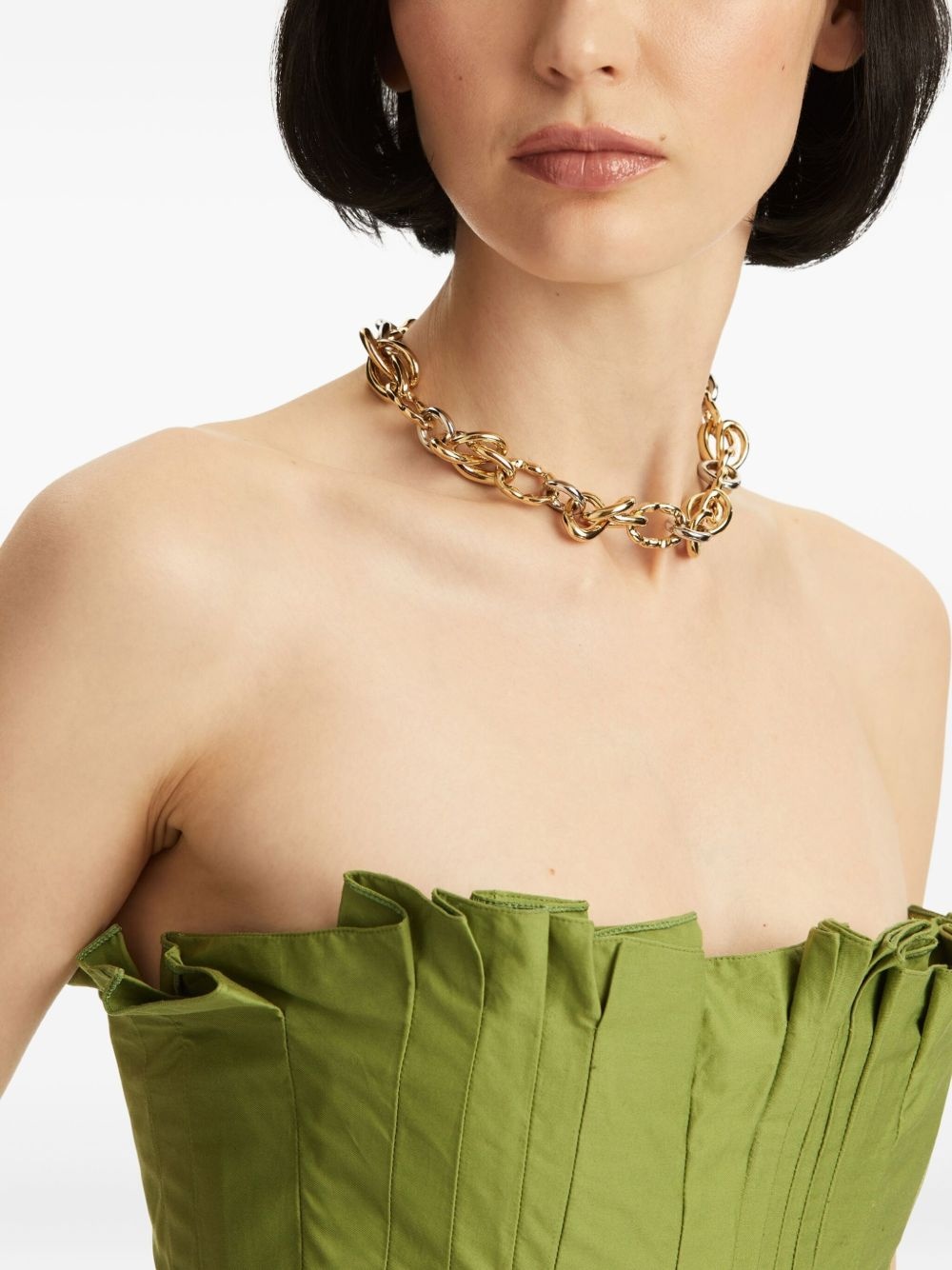 two-tone necklace - 2