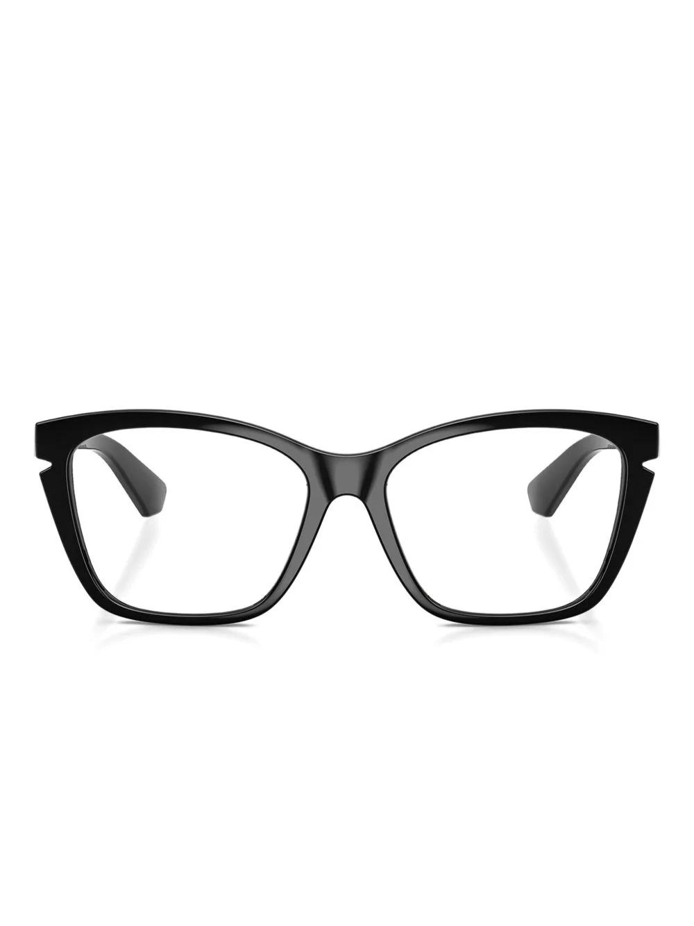 metal-detail cat-eye glasses - 1