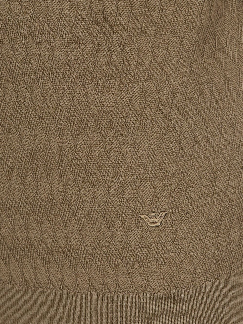 diamond-pattern sweater - 3