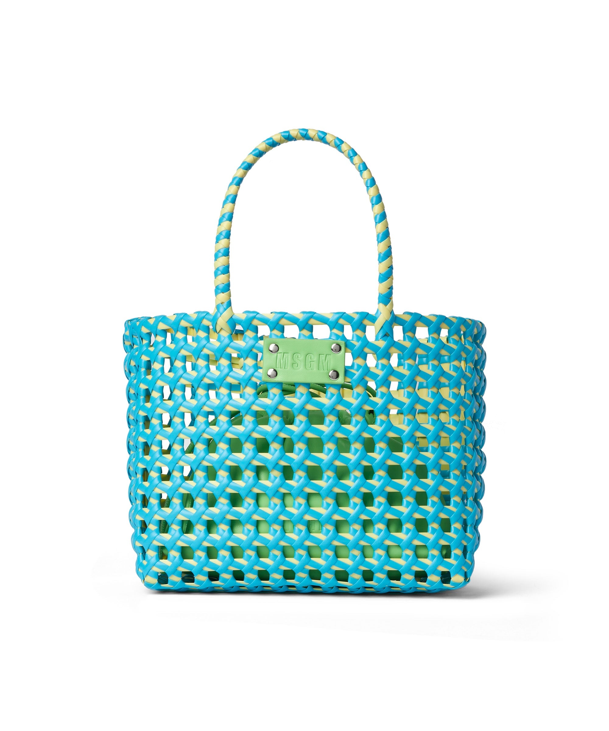 Woven tote bag with logo - 1