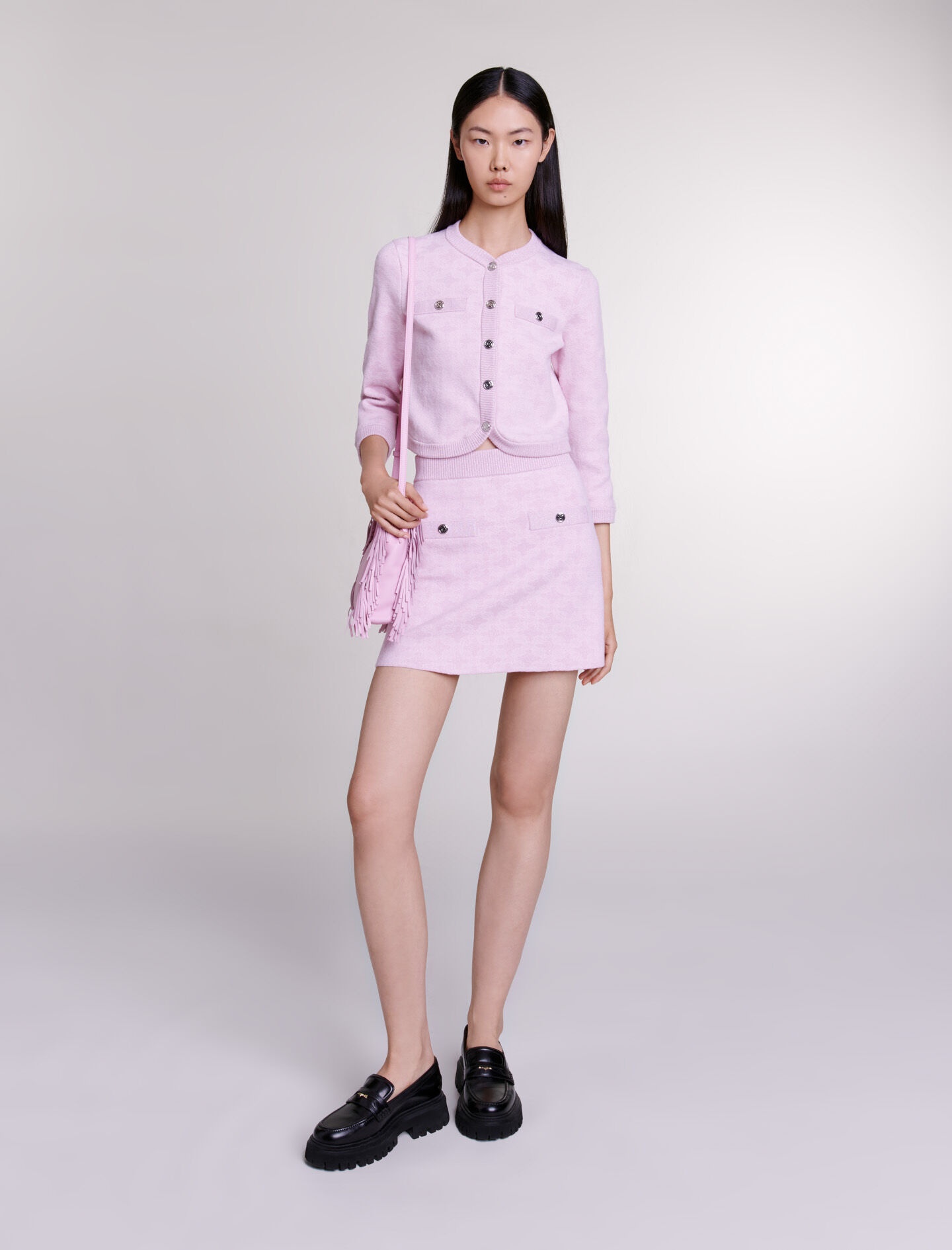 Jacquard knit skirt - 2