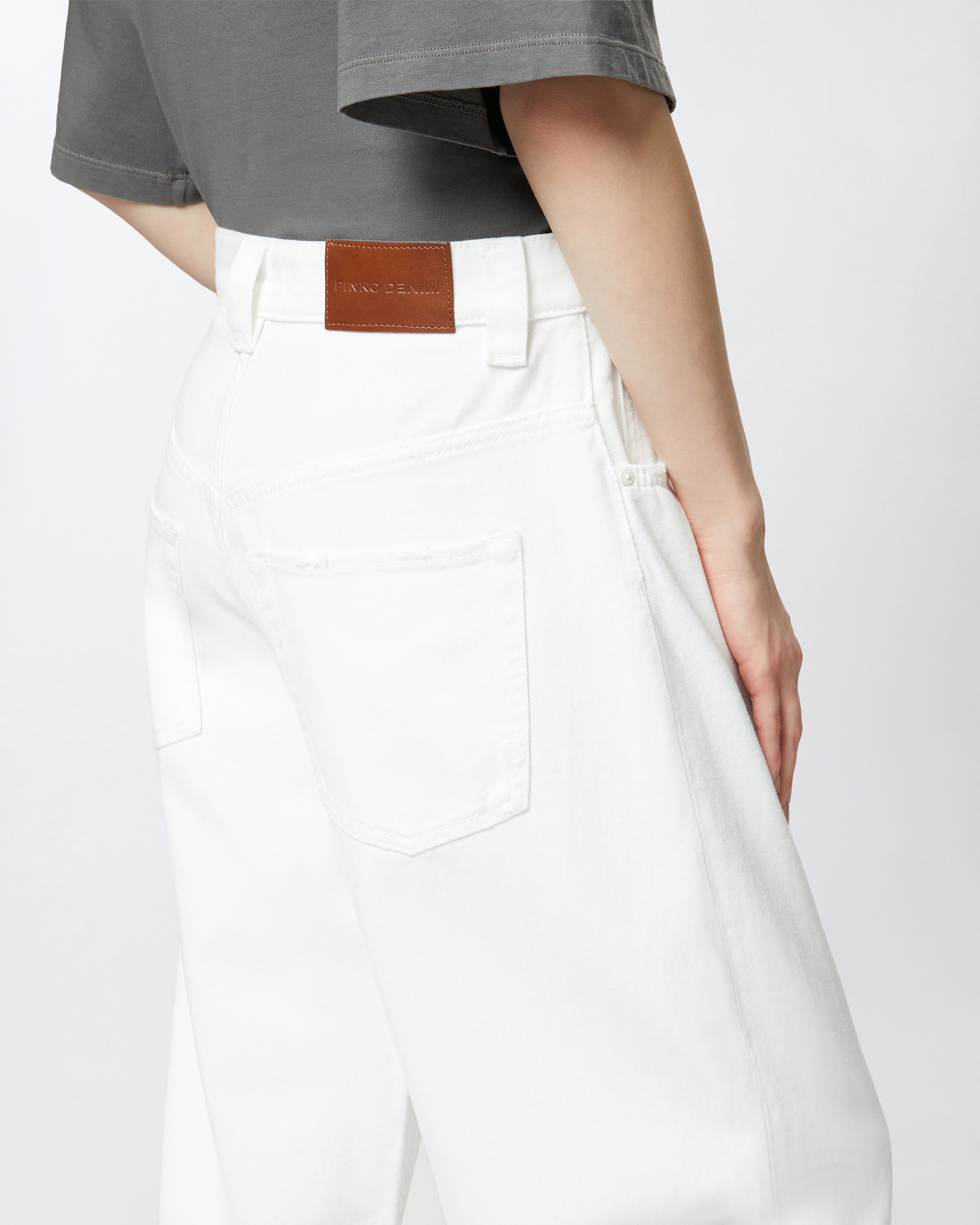 BALLOON TROUSERS IN COTTON BULL - 5