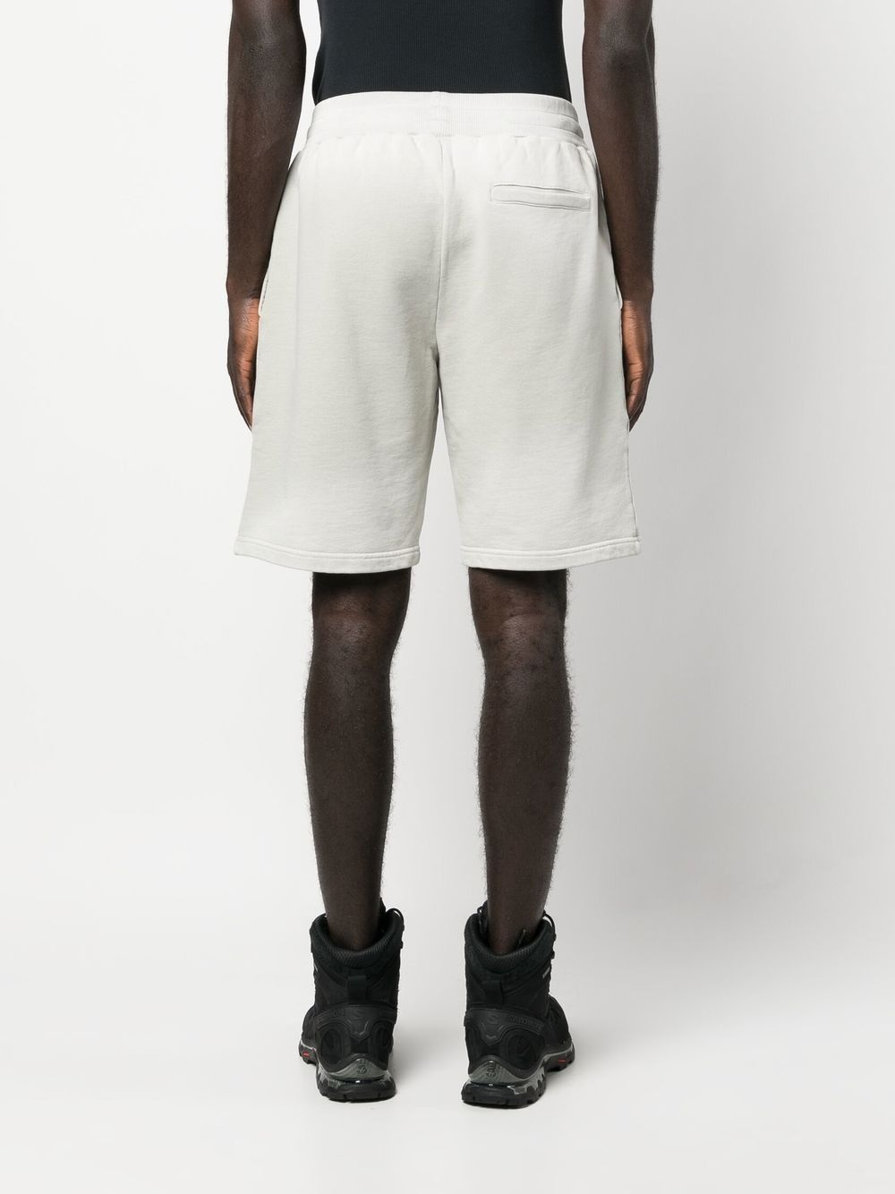 elasticated-waist track shorts - 4