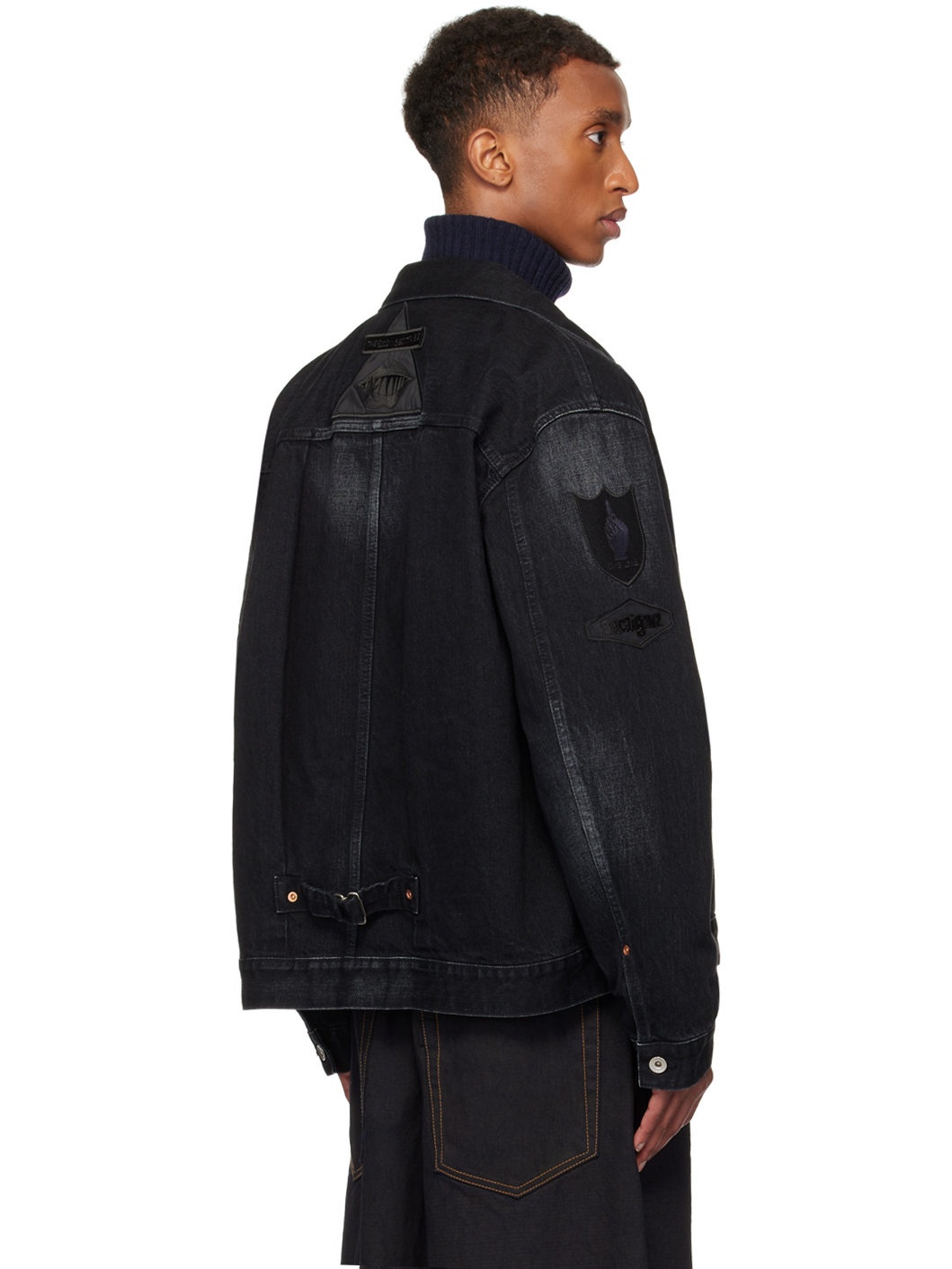 Black Gonz BEYONDEXX Denim Jacket - 3