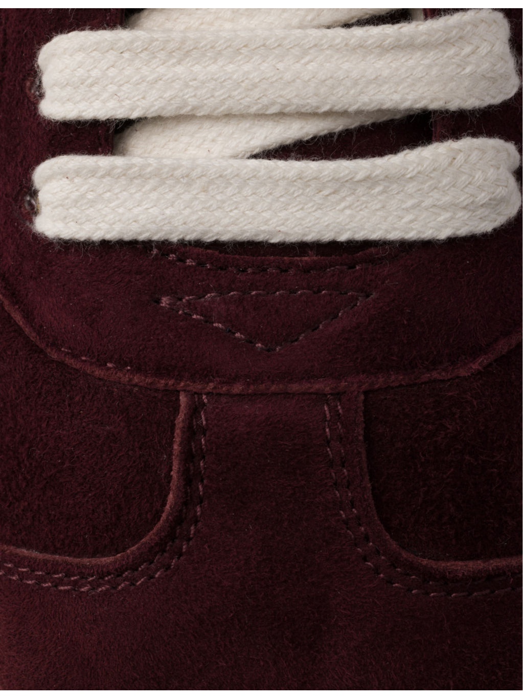 Triangle-logo suede low-top trainers - 5