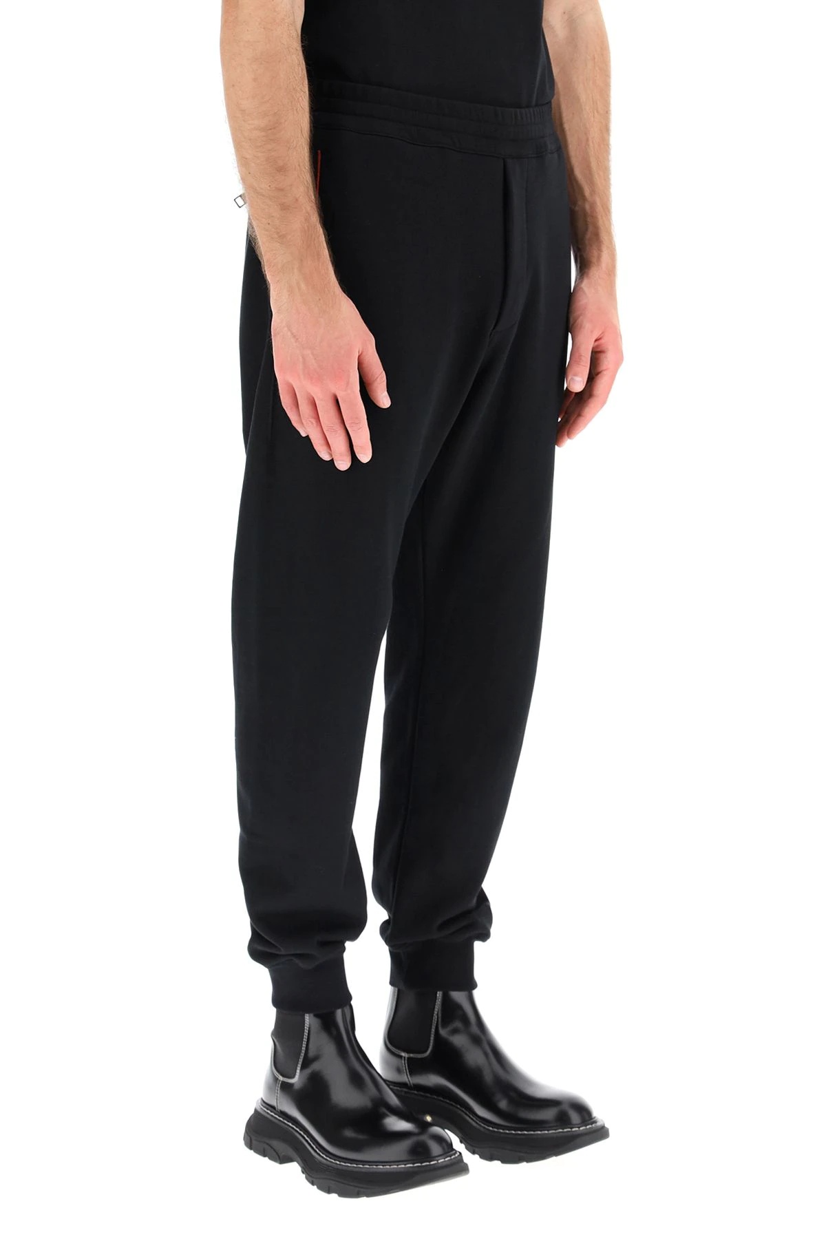 SWEATPANTS WITH LOGO SELVEDGE - 3