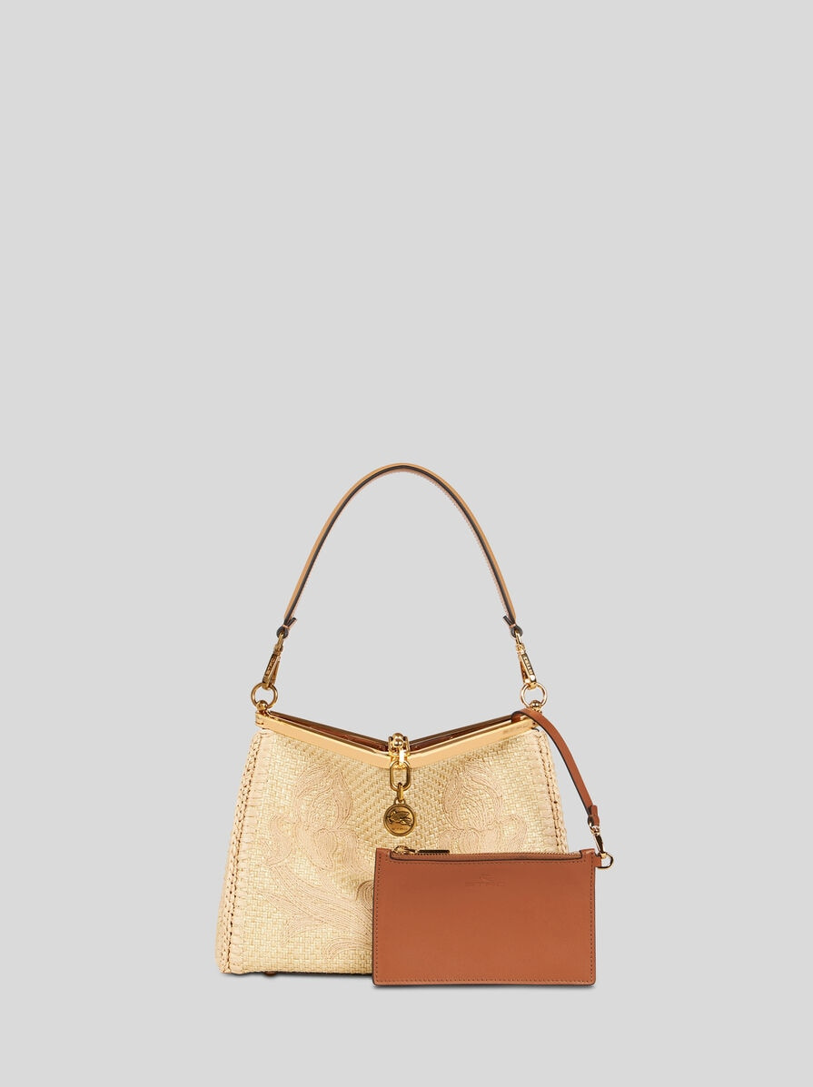 MEDIUM RAFFIA VELA BAG - 3