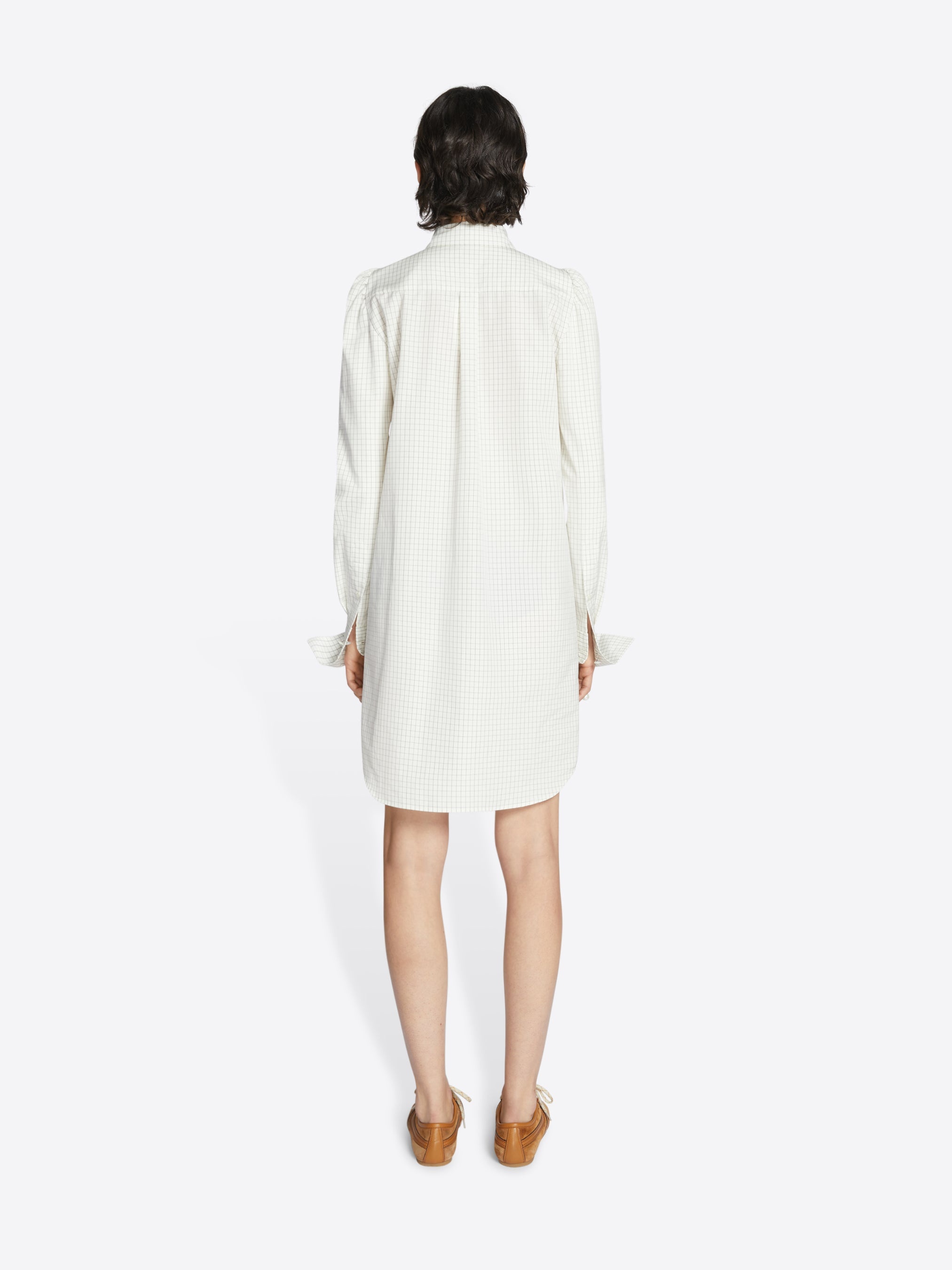 COTTON POPLIN DRESS - 4