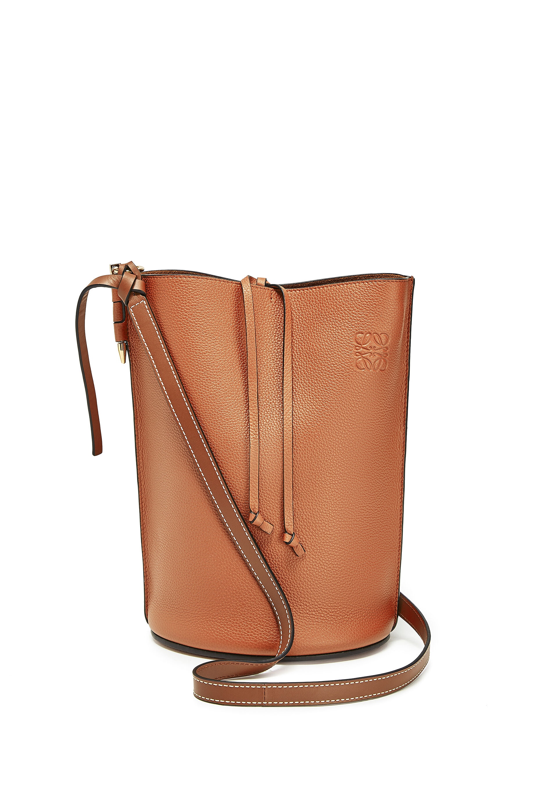 Gate Bucket bag in soft grained calfskin - 7