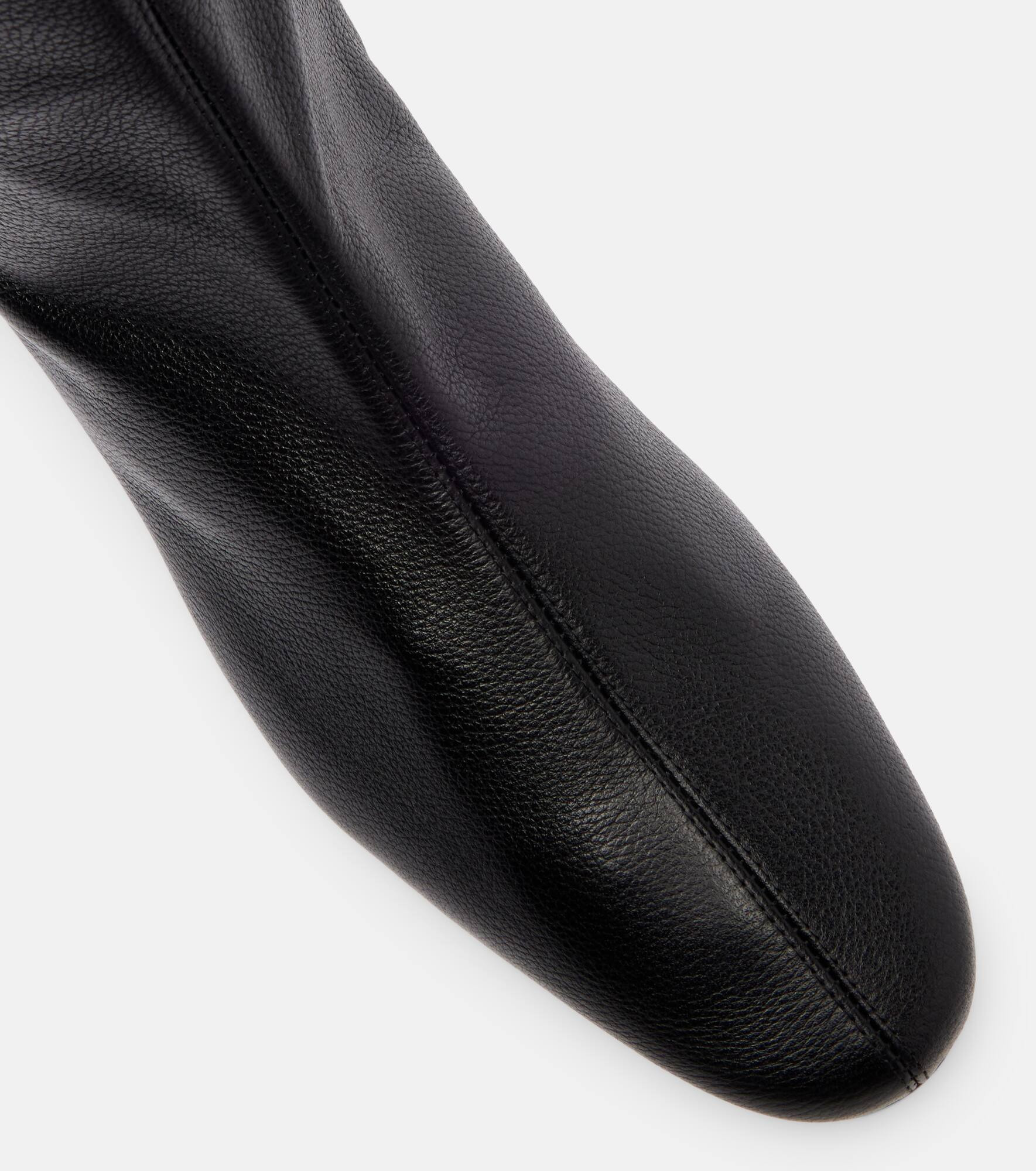Leather ankle boots - 5