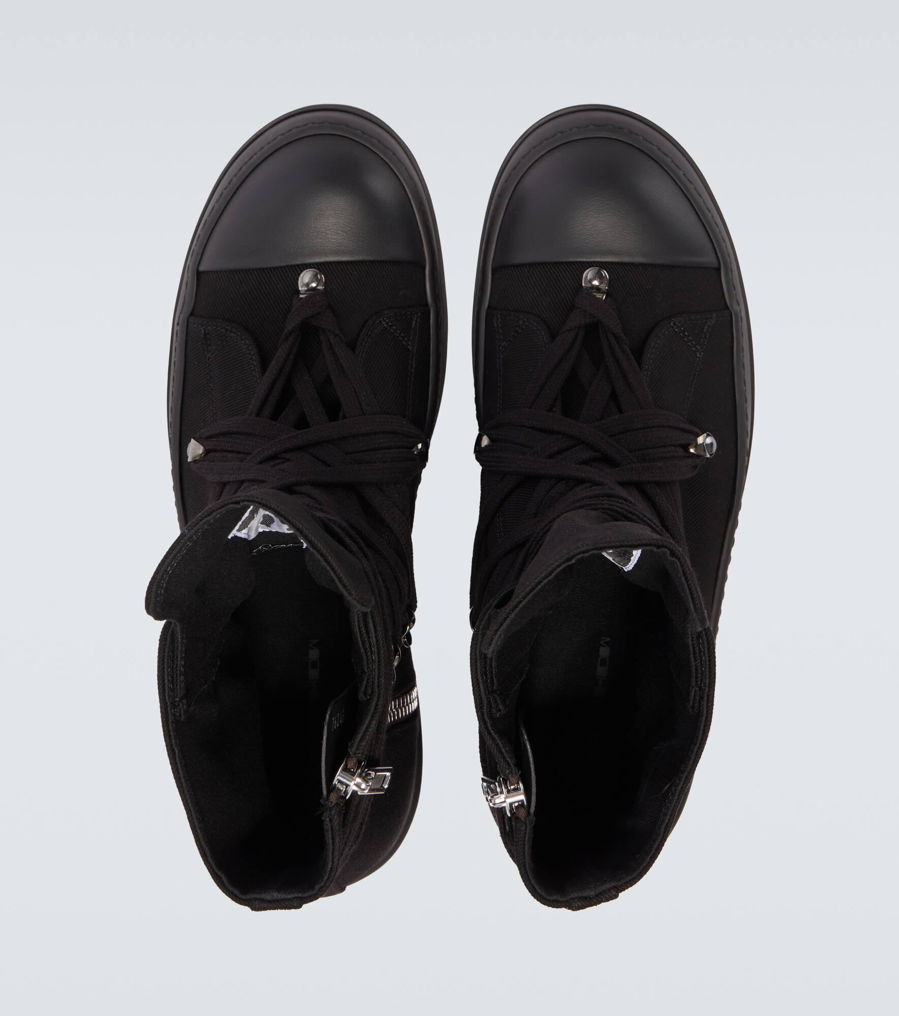Megalace canvas sneakers - 4