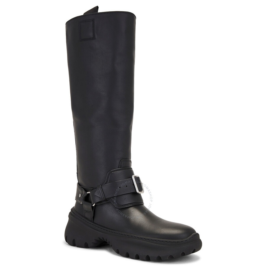 Burberry Leather Stomp High Boots - 2