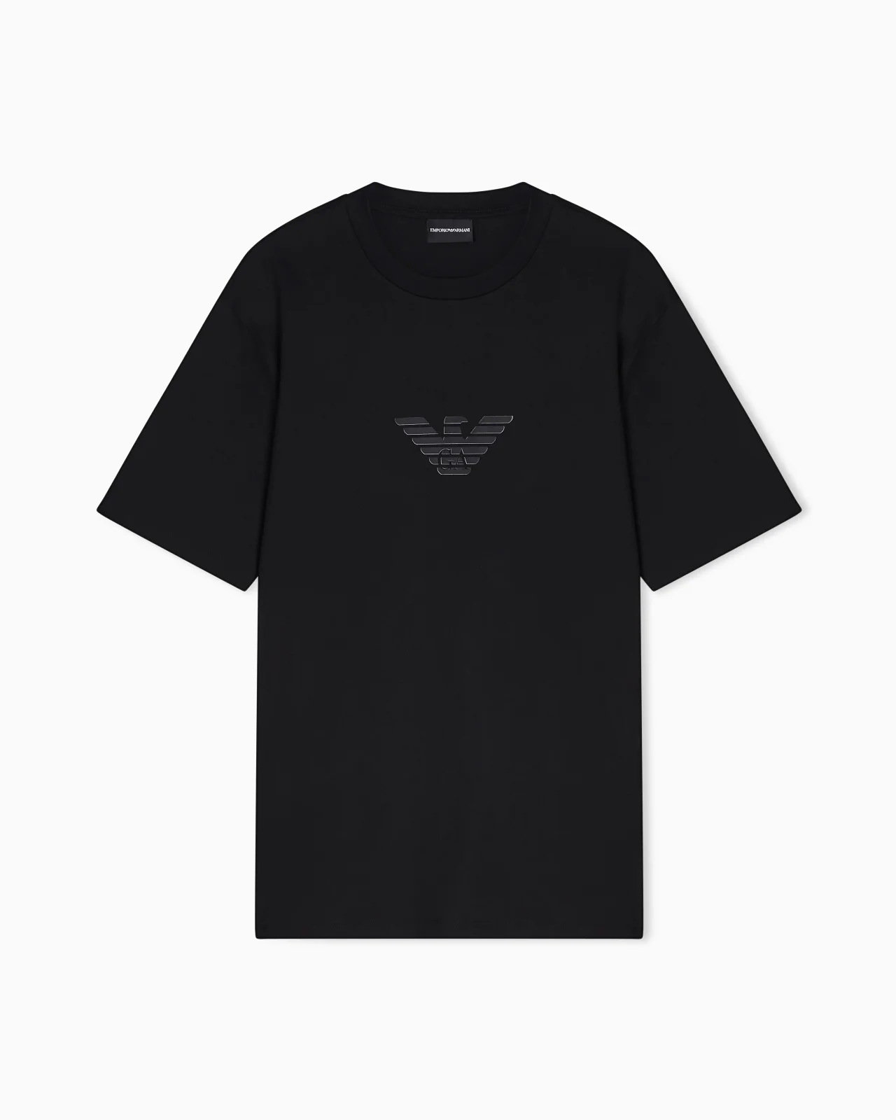 T-SHIRT ESSENTIAL SLIM FIT IN PIMA COTTON JERSEY - 1
