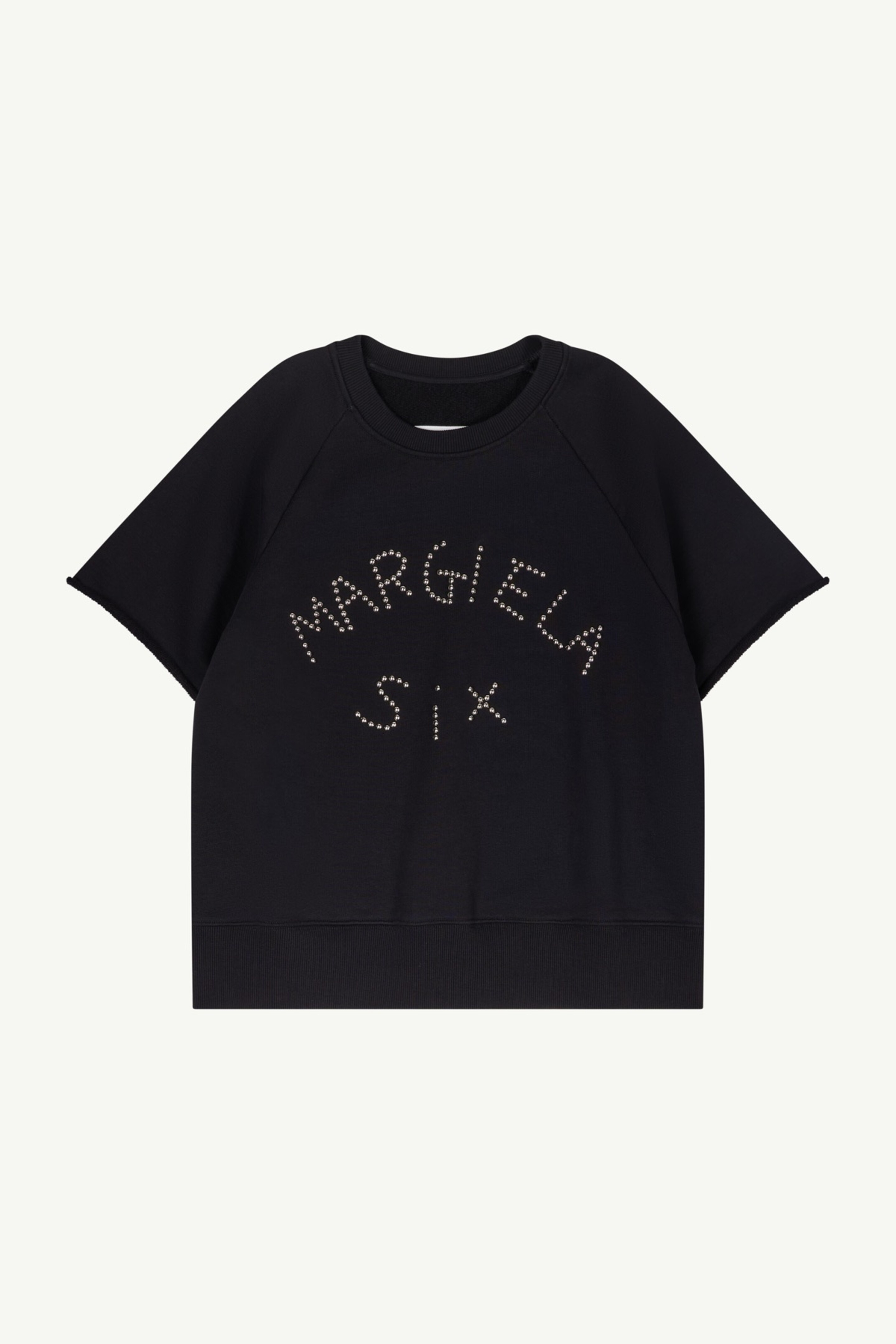 Tシャツ・カットソー Maison Margiela SHORT-SLEEVED SWEATSHIRT Maison Margiela T-shirt 52 cotton Pink print S50GC0537