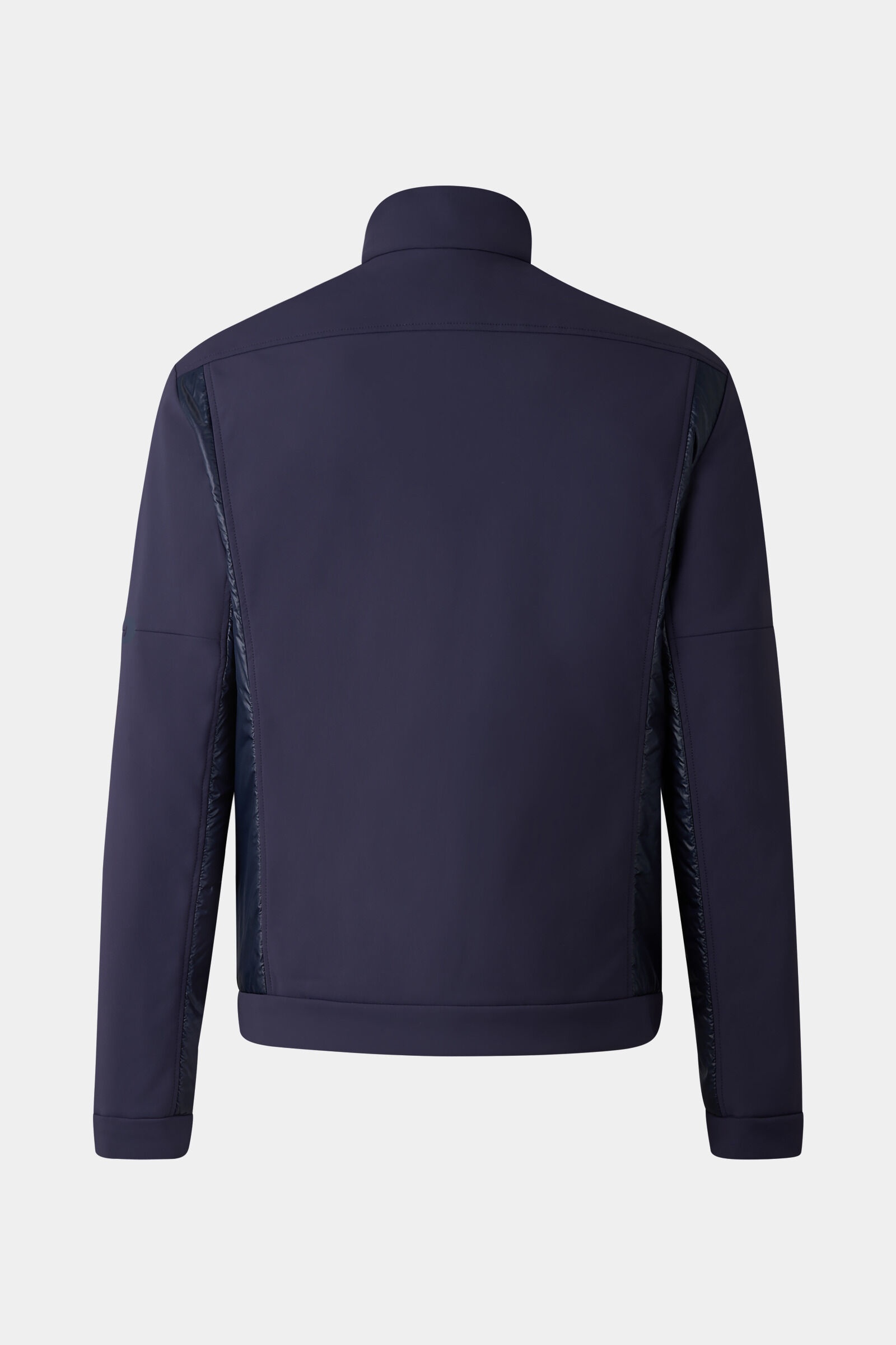 Jadon Hybrid jacket in Navy blue/Camel - 8