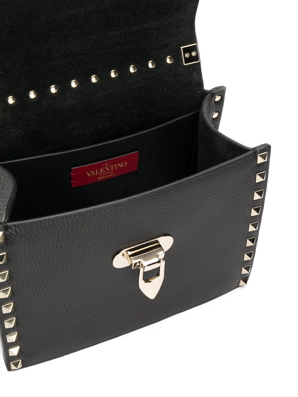 Rockstud top handle bag - 5