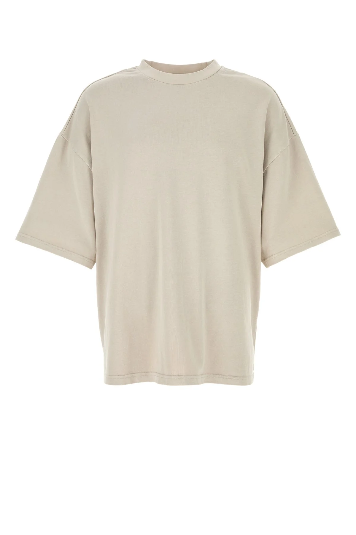 Sand cotton oversize t-shirt - 1