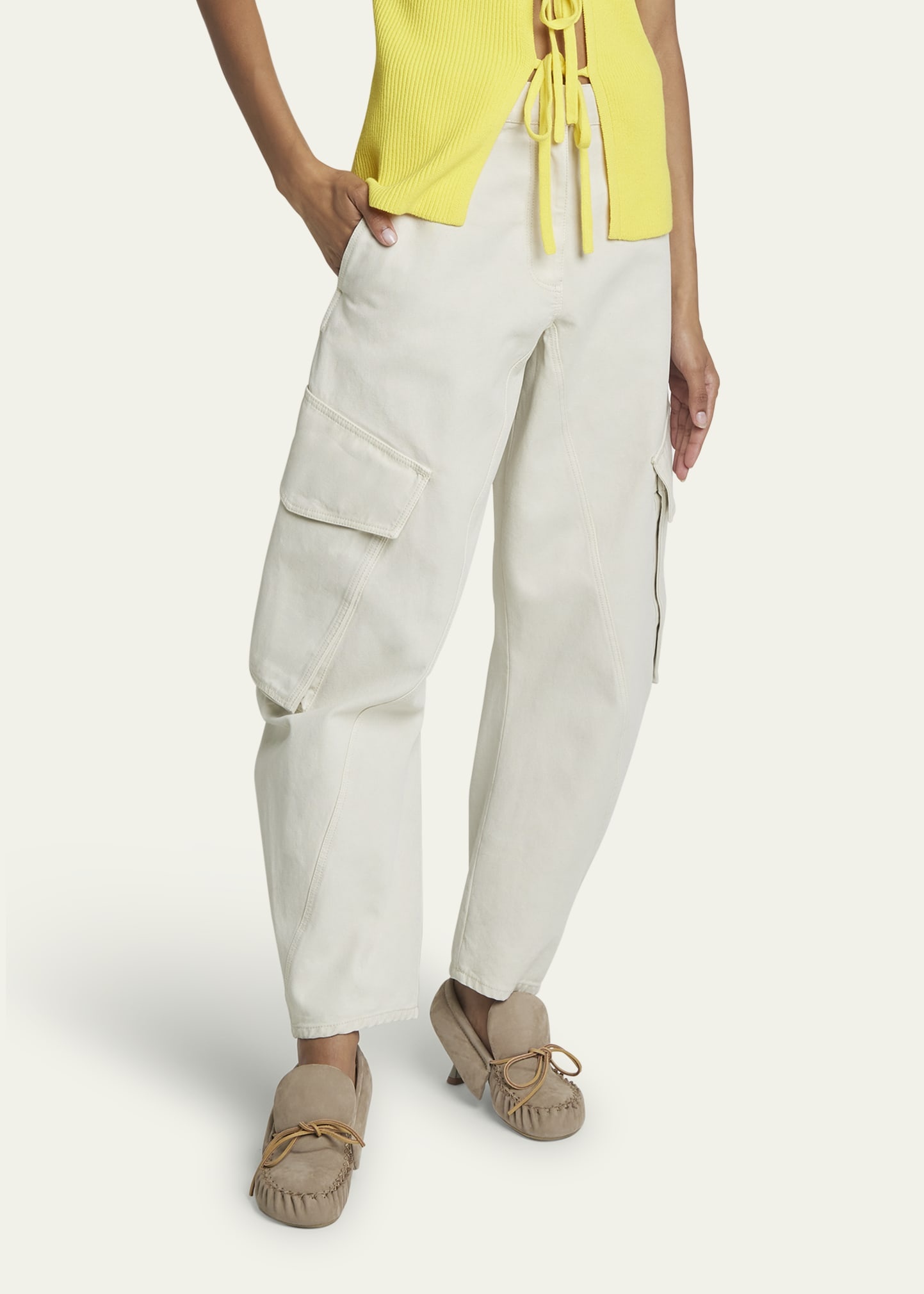 Twisted Cargo Trousers - 3