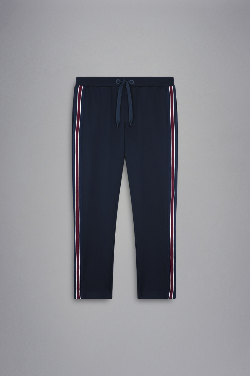 NYLON TRACKPANTS WITH SIDE TAPE 1