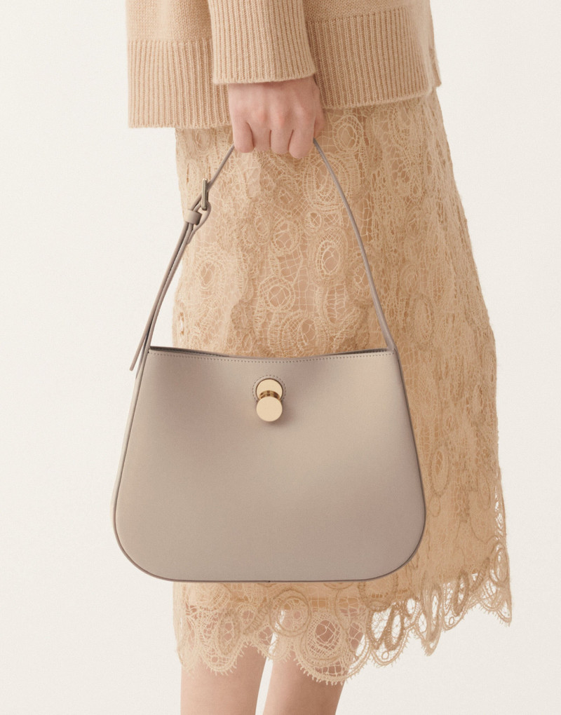 Eclissi small calfskin hobo bag 5