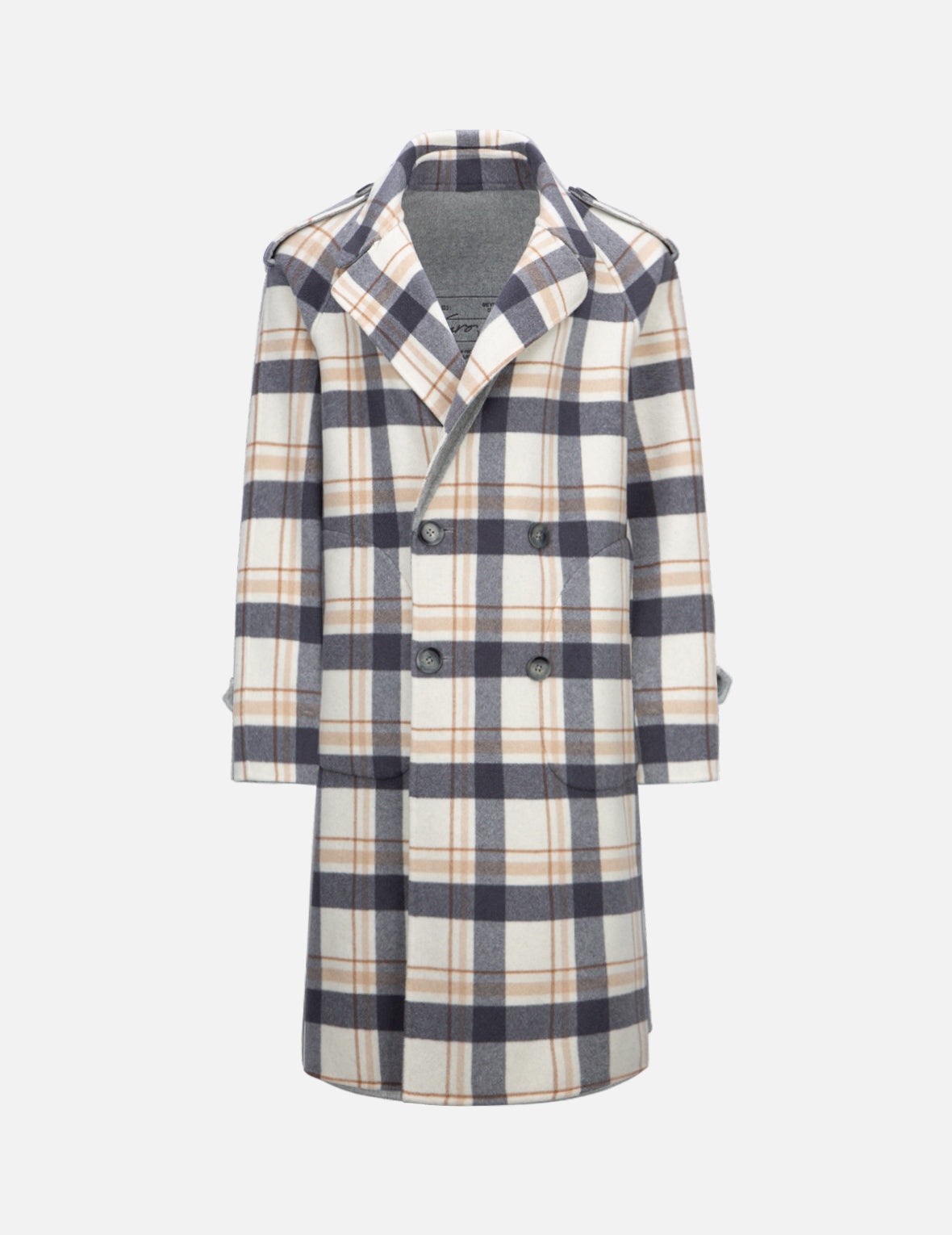Reversible Wool Trench Coat - 11