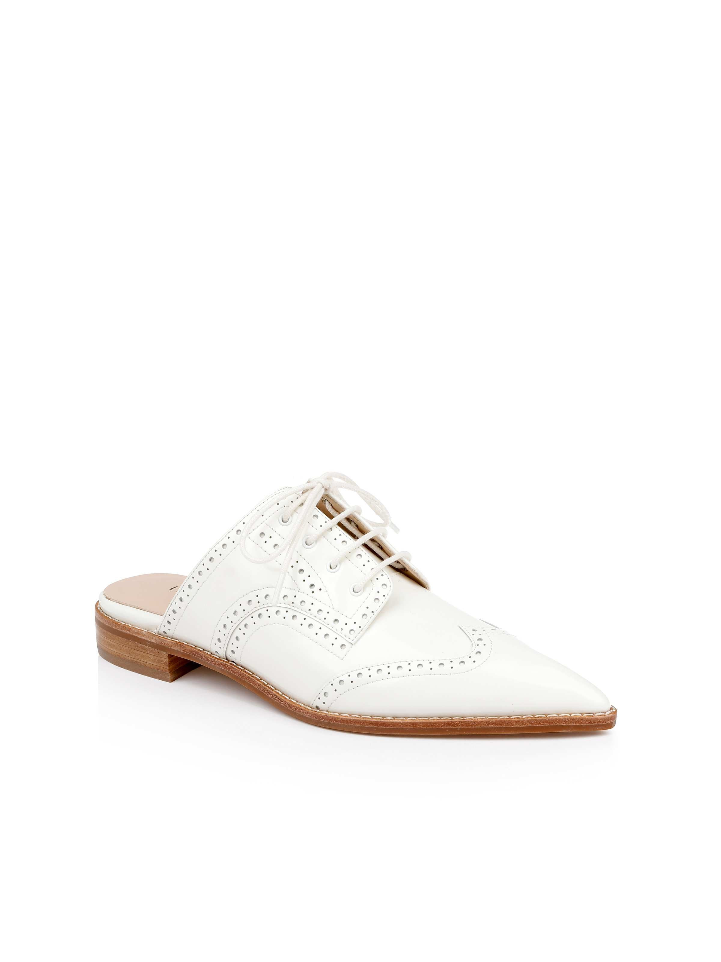 Lilou Leather Oxford Mule - 2