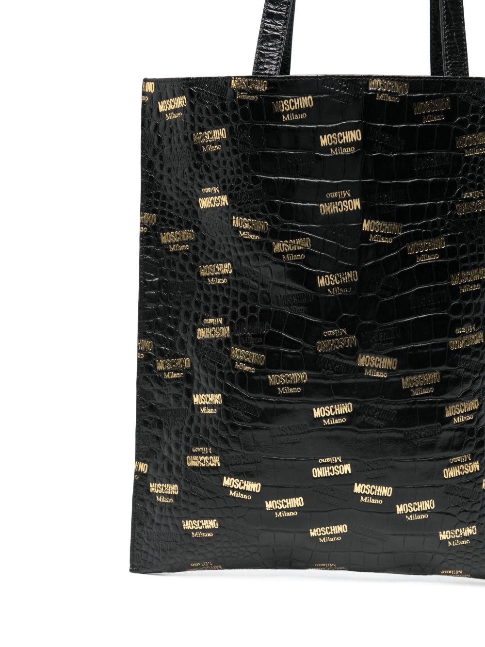 logo-print tote bag - 4
