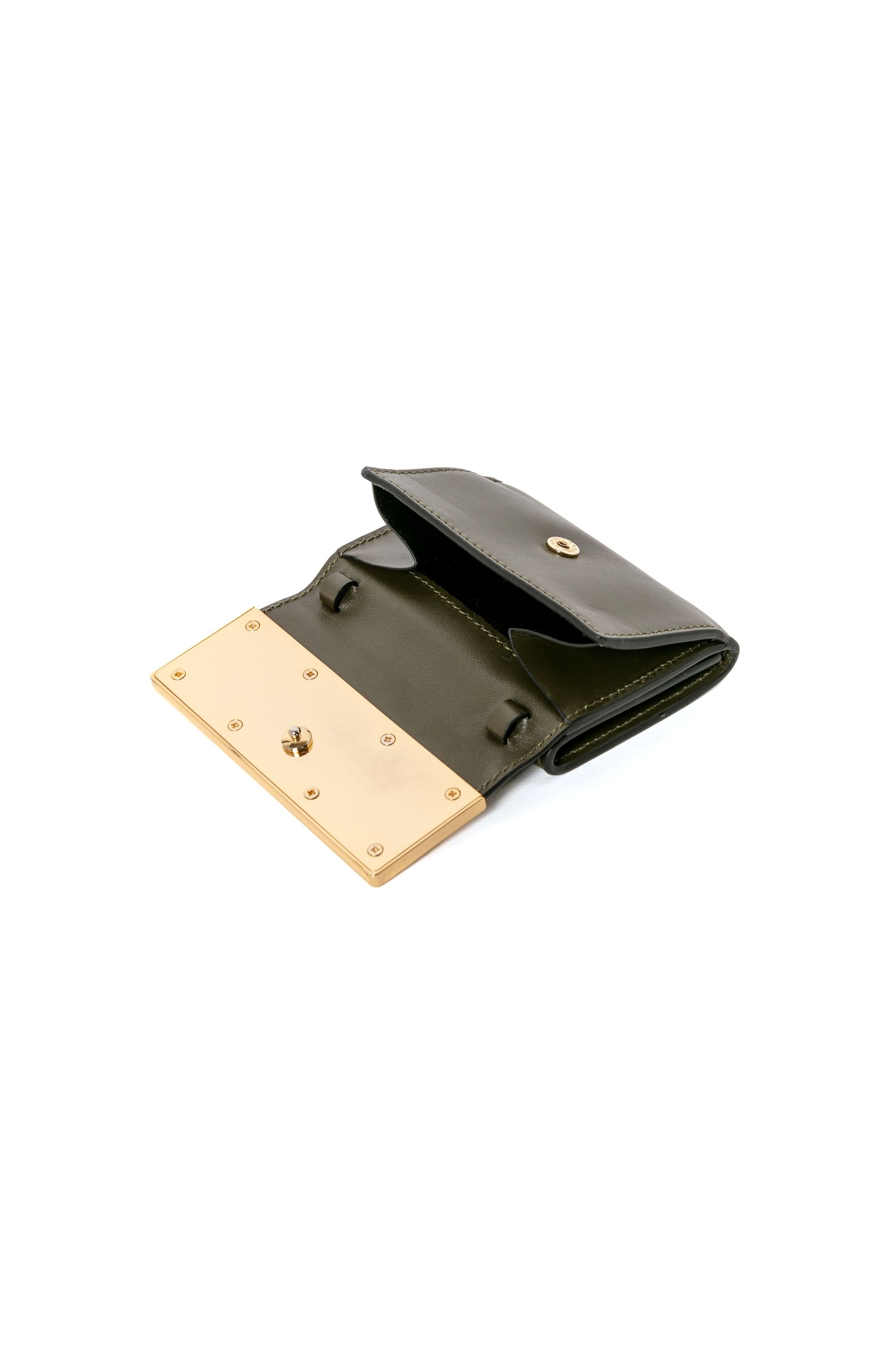 Half Metal Trifold Wallet - 3