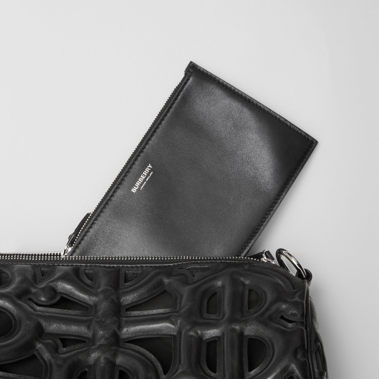 Small Quilted Monogram Lambskin Rhombi Bag - 9