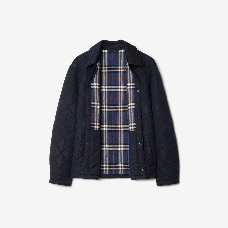 Burberry Micro Check-stitch Ramsey Jacket outlook