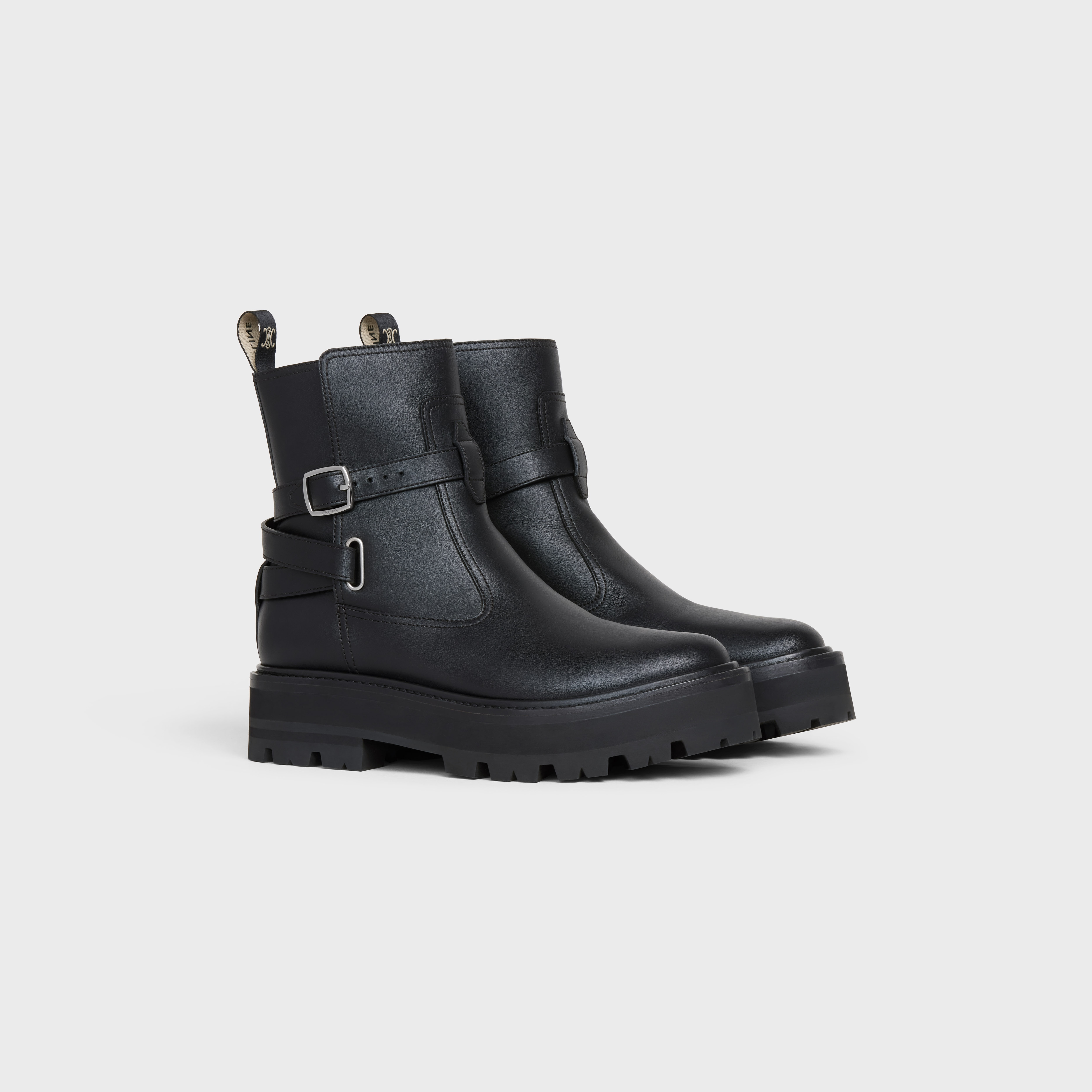 CELINE BULKY JODPHUR BOOT in Calfskin - 2