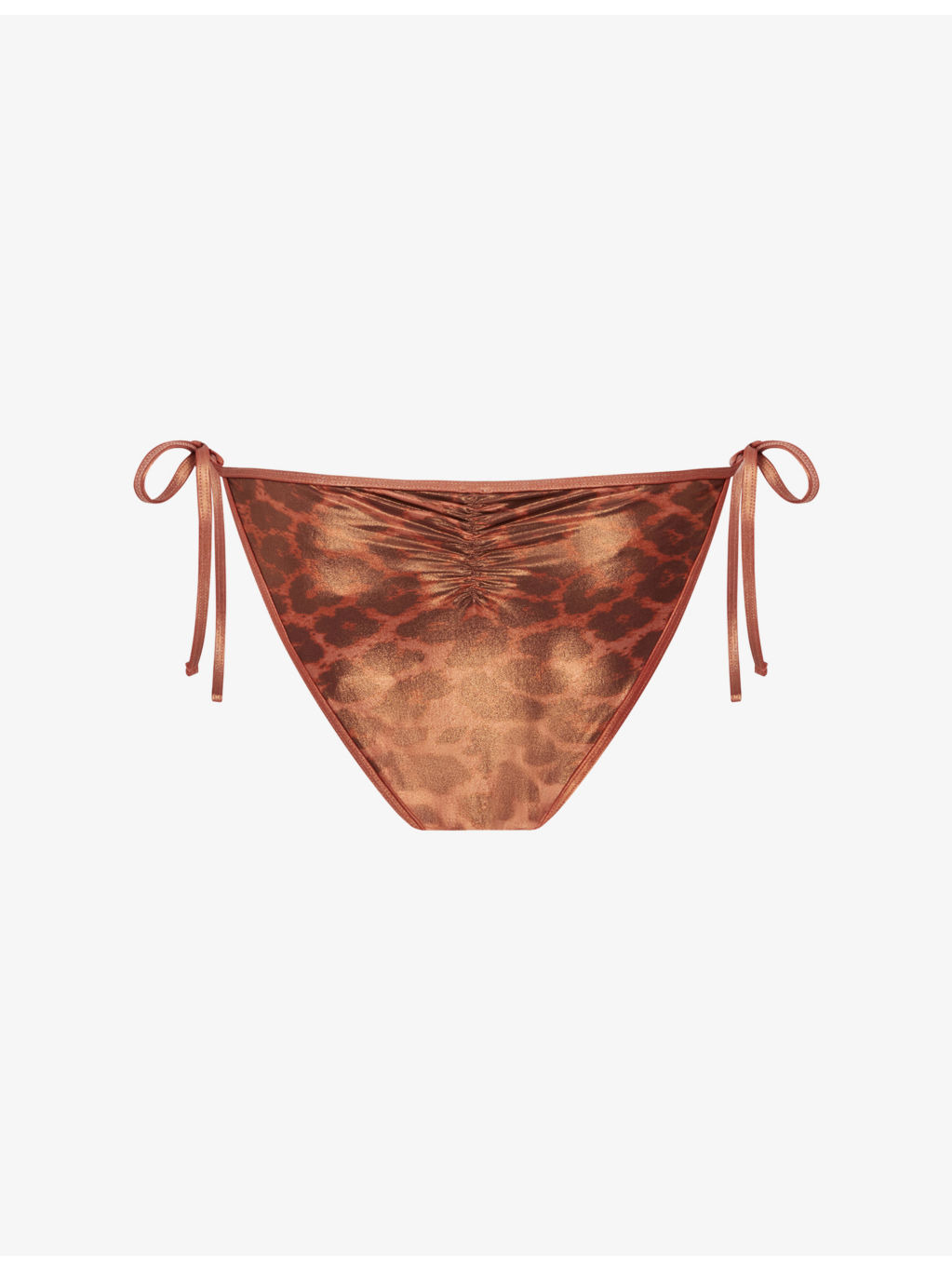 Cayla Leopard-Print Bikini Bottoms - 4