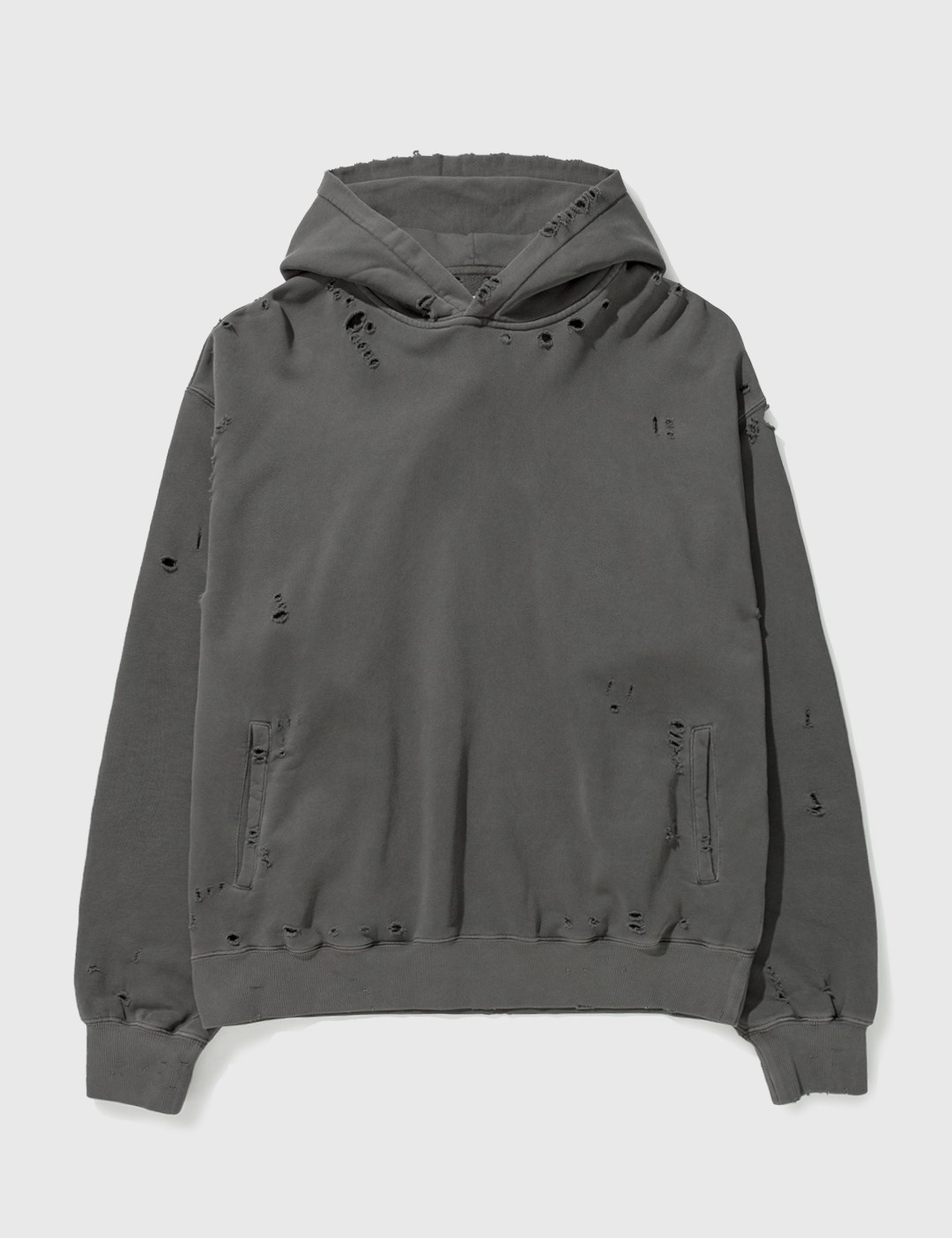 AGITATOR DISTRESSED HOODIE - 1