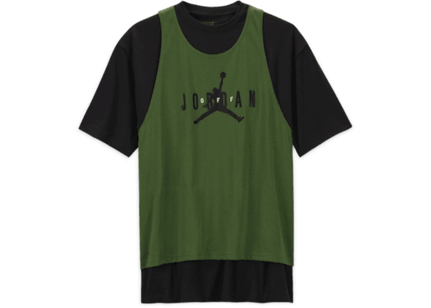 OFF-WHITE x Jordan Top Green/Black - 1