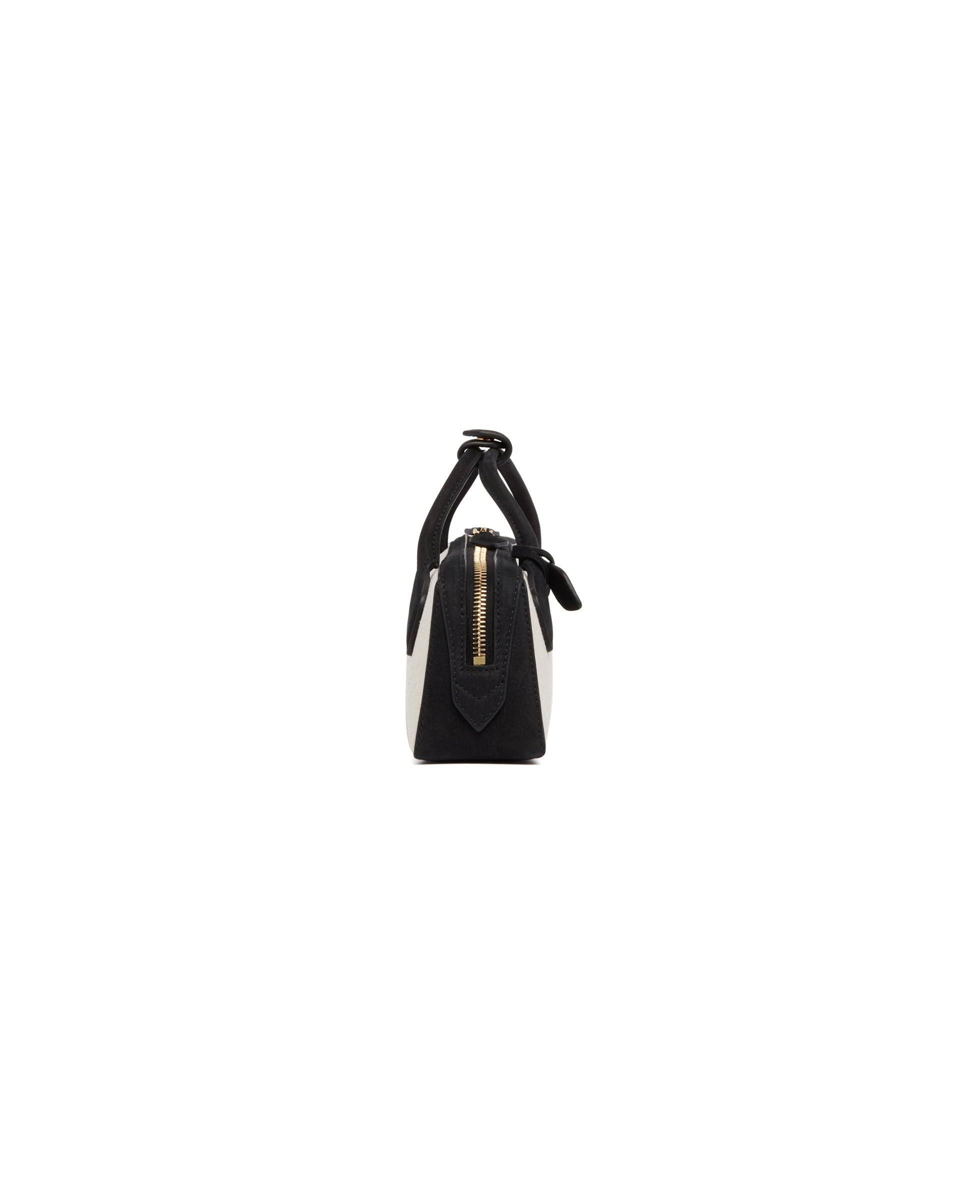 Beige and Black Le Teckel Clutch - 2