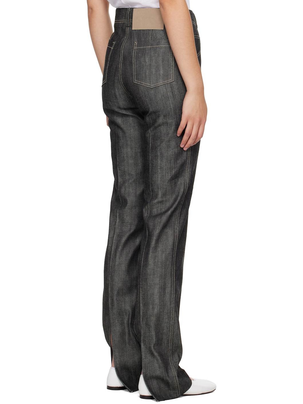 【関税込み】GIA STUDIOS グレー Iris ジーンズ GIA STUDIOS Gray Iris Jeans | REVERSIBLE