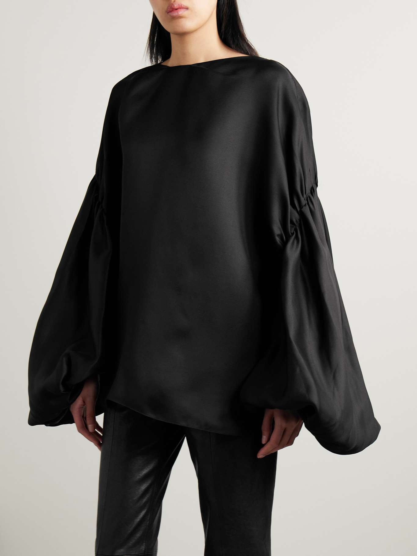 Quico oversized silk blouse - 6