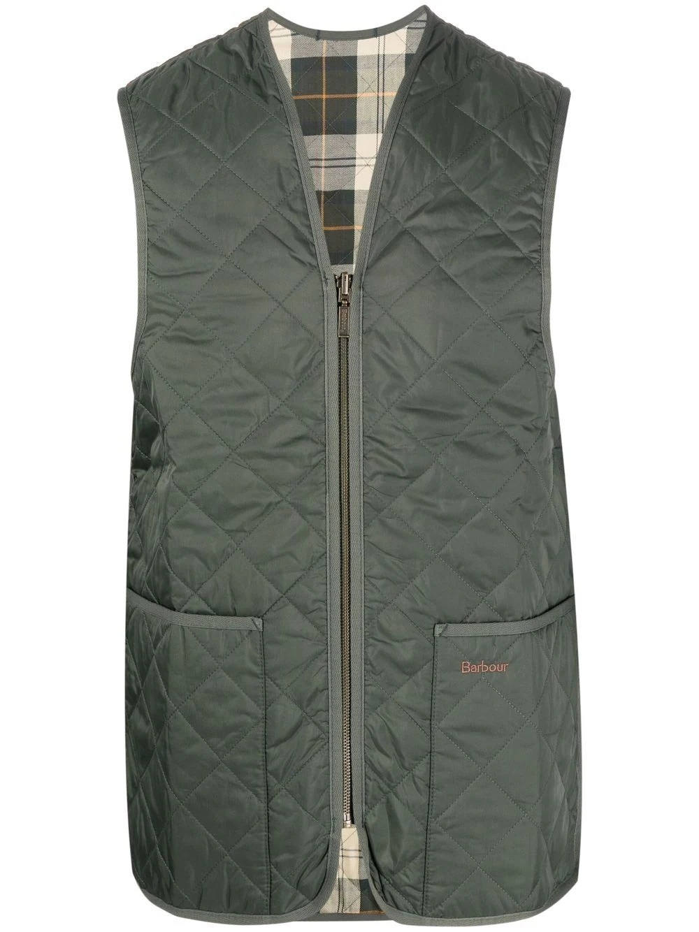 padded gilet jacket - 1