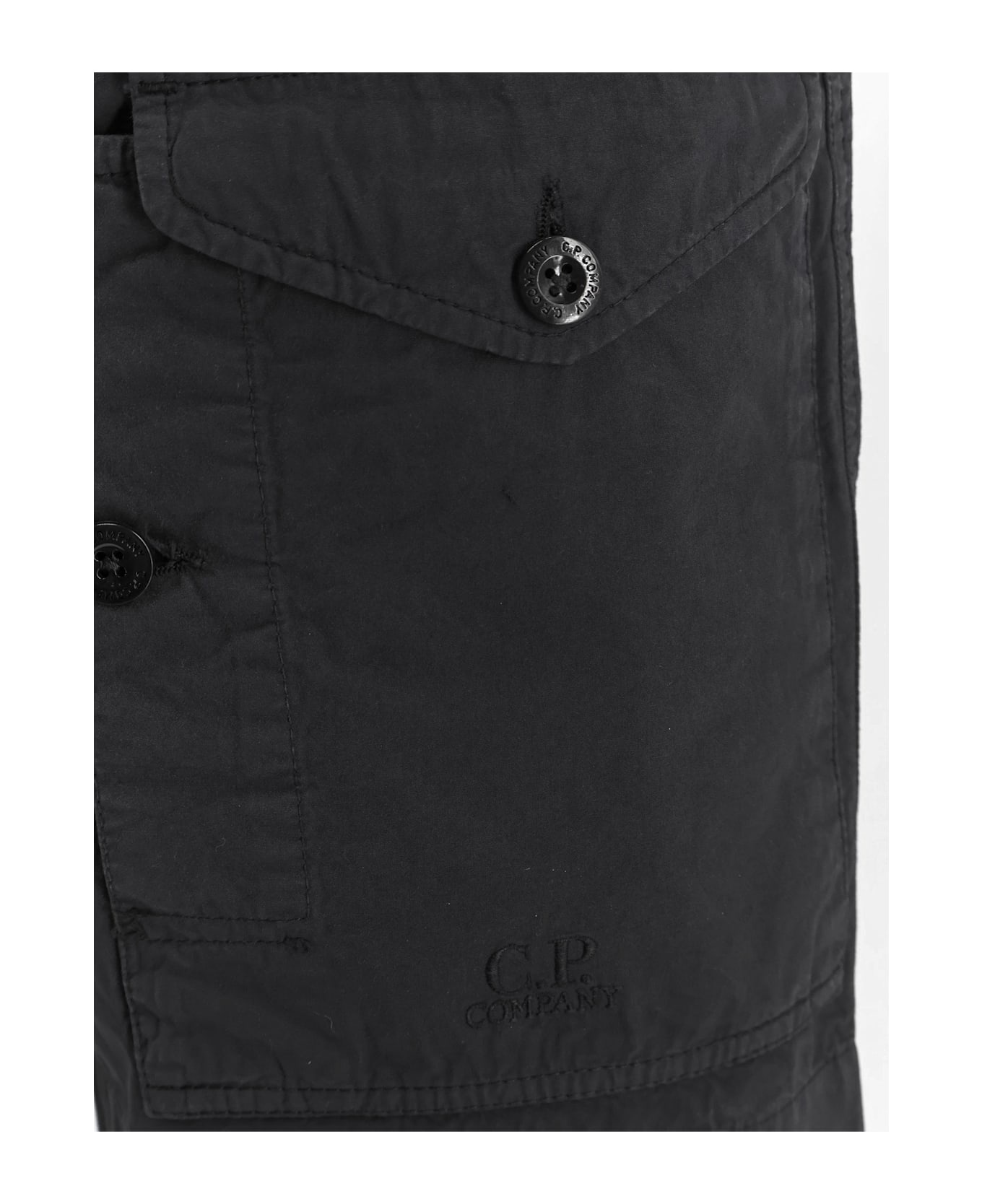 Cotton Cargo Bermuda Shorts - 3